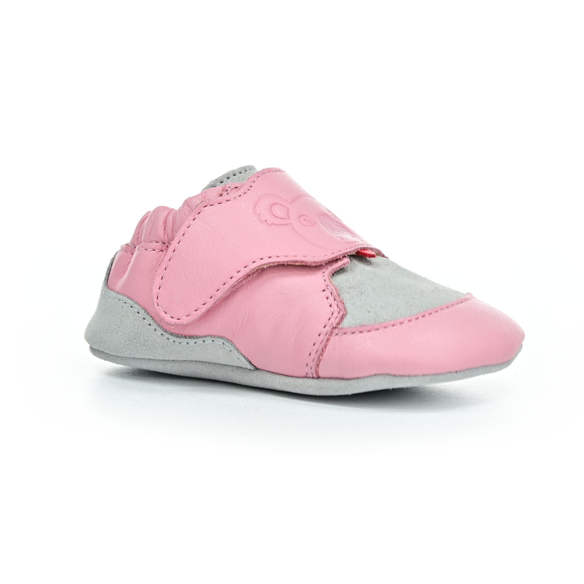 Affenzahn Krabbelschuh Leder Crawly Koala Pink barefoot capáčky 23 EUR