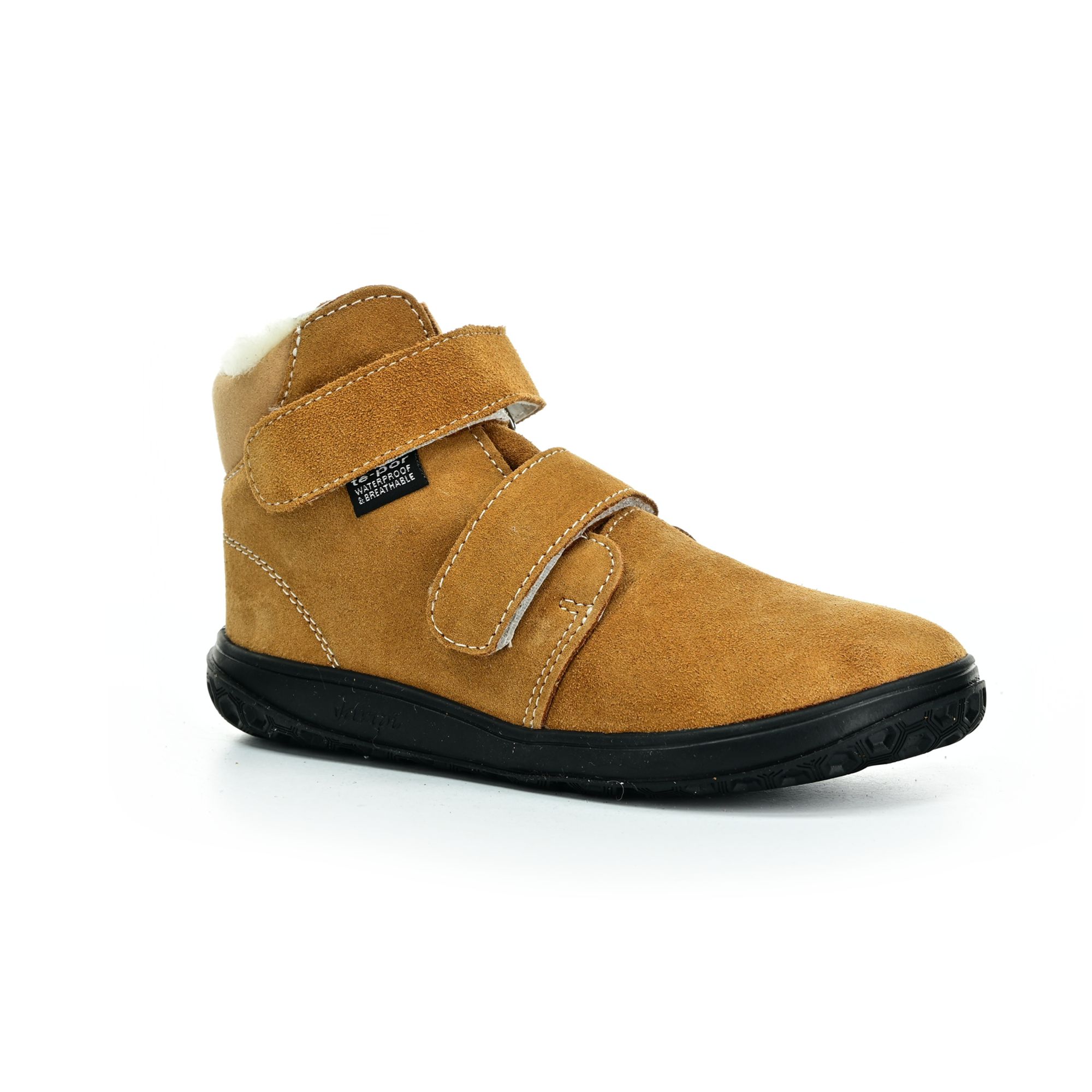 Jonap Bria škoricová vlna zimné barefoot topánky 31 EUR