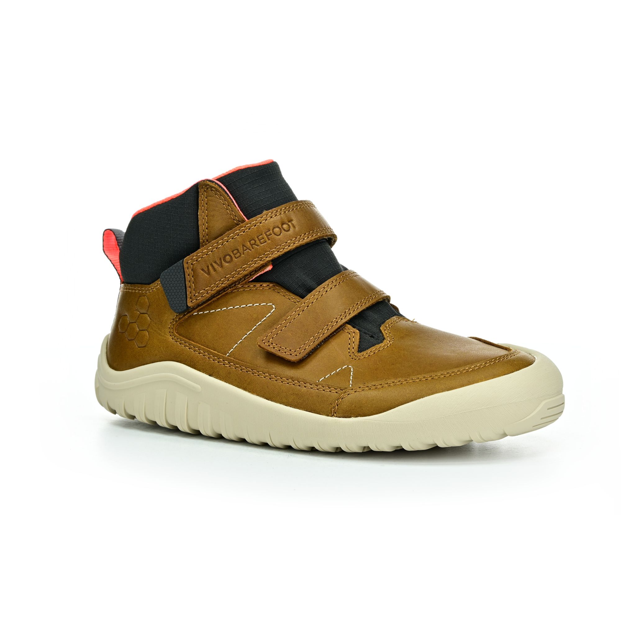 Vivobarefoot Tracker Acorn hnedé členkové barefoot topánky 38 EUR