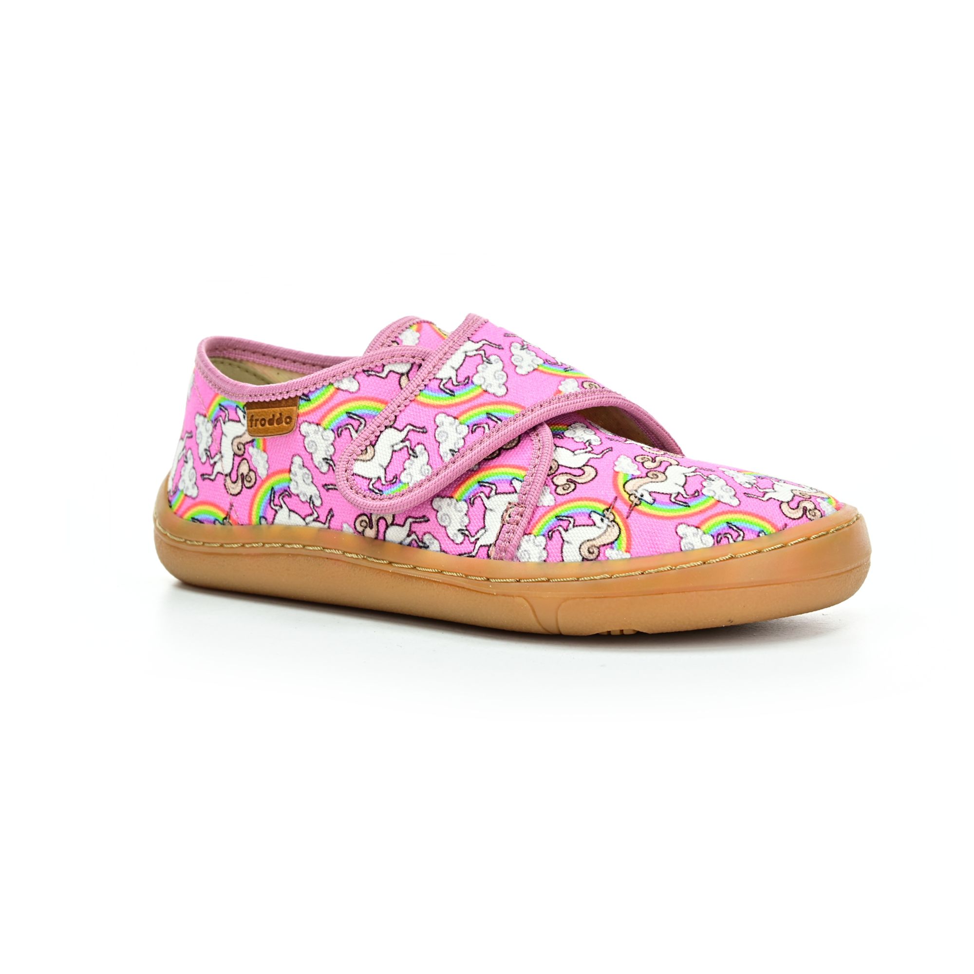 Froddo G1700408-4 White/pink barefoot topánky 34 EUR