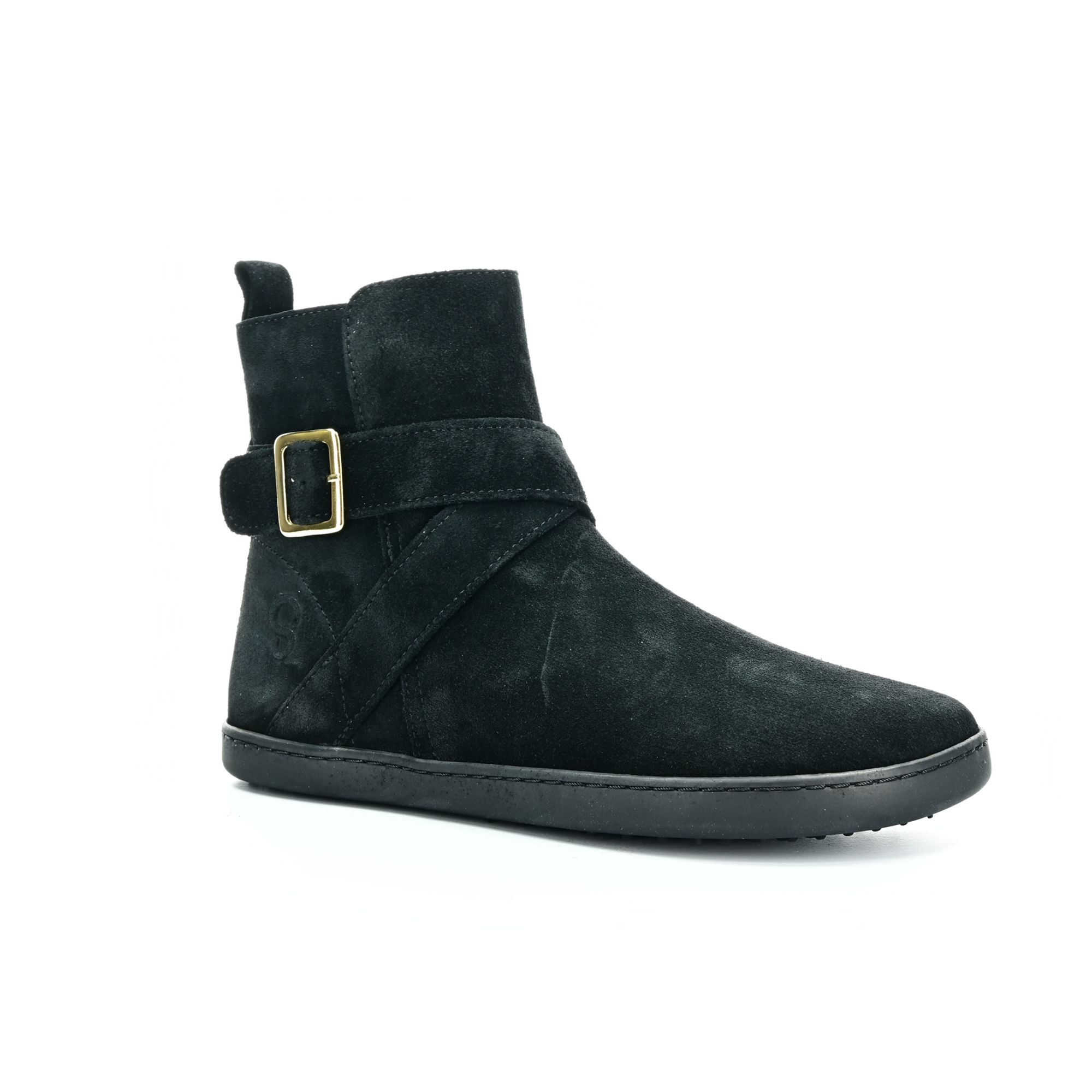 Shapen Divine Black Suede členkové barefoot topánky 41 EUR