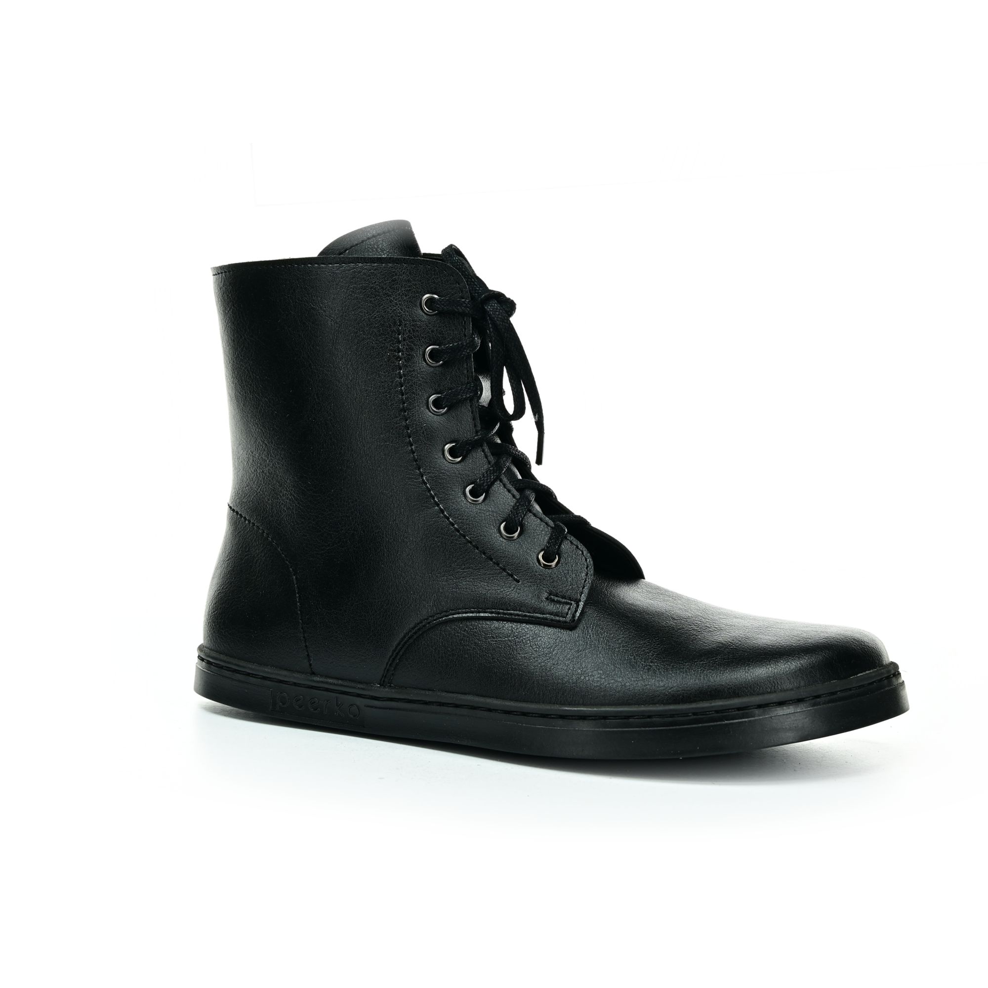 Peerko Zipper Black členkové barefoot topánky 37 EUR