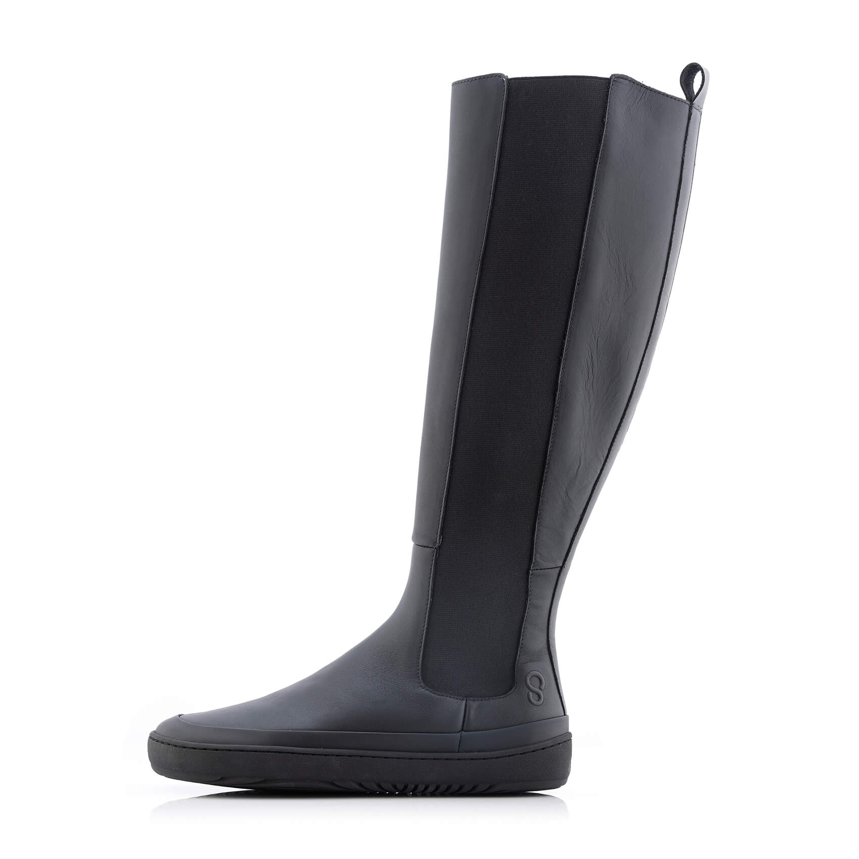 Shapen Harper Black Leather barefoot čižmy 37 EUR