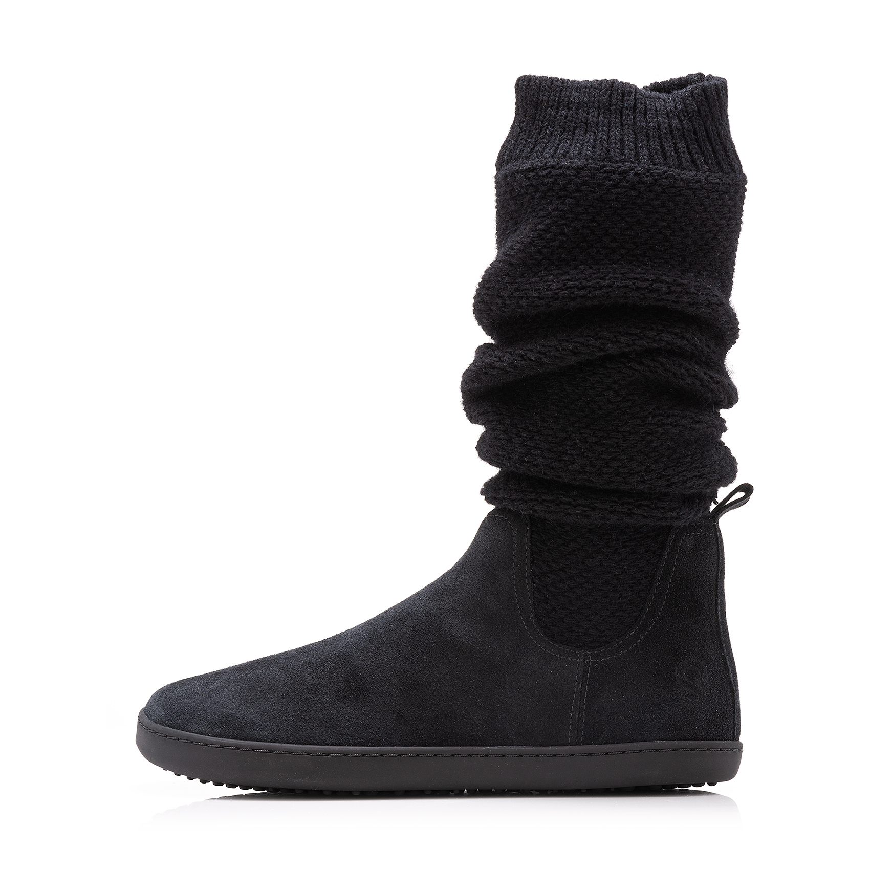 Shapen Knitty Black Leather barefoot čižmy 37 EUR