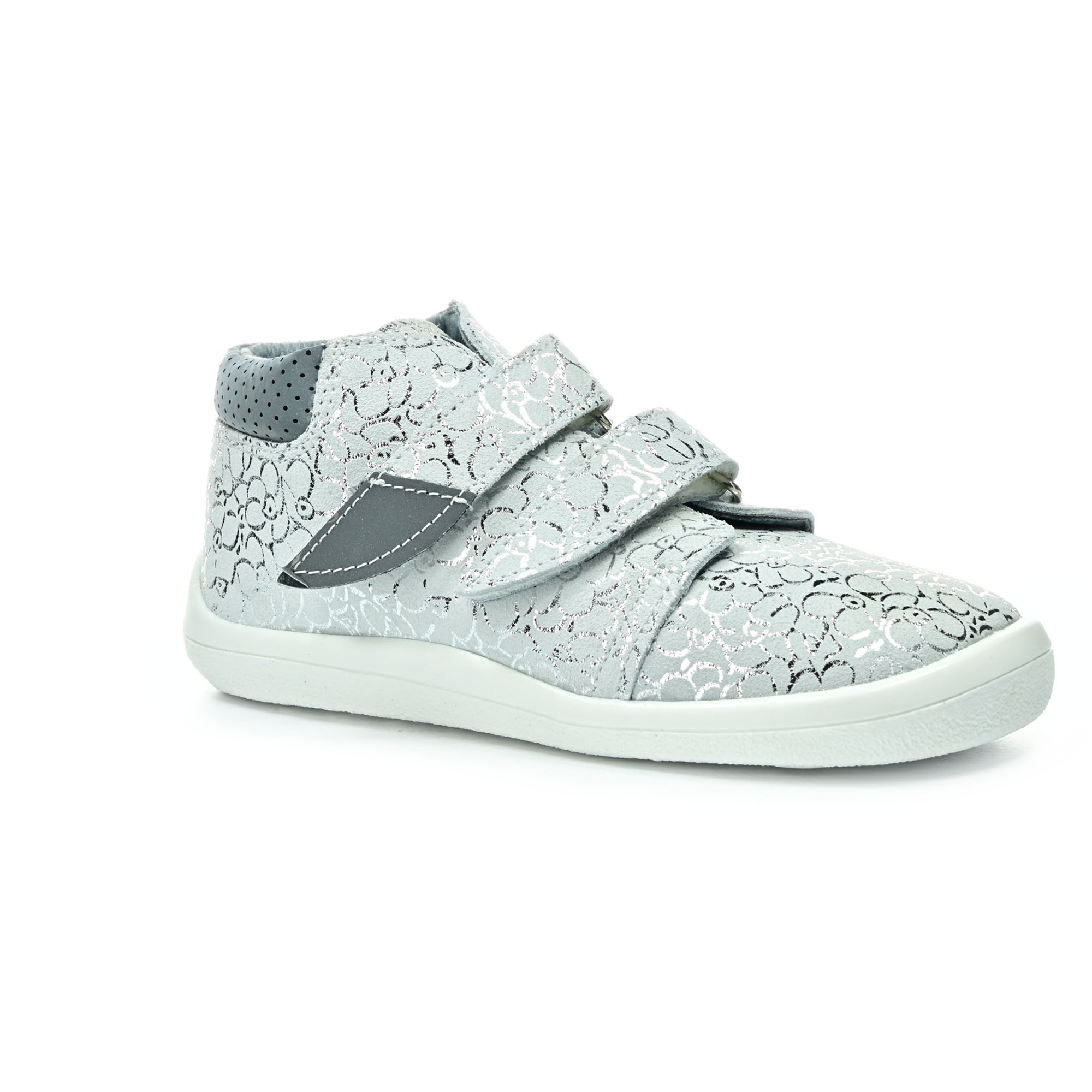 Beda silver shine členkové barefoot topánky s membránou (bf 0001/w/m/ts) 28 EUR
