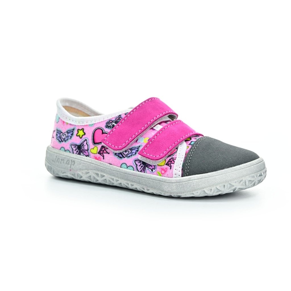 Jonap Airy srdiečka slim barefoot topánky 24 EUR