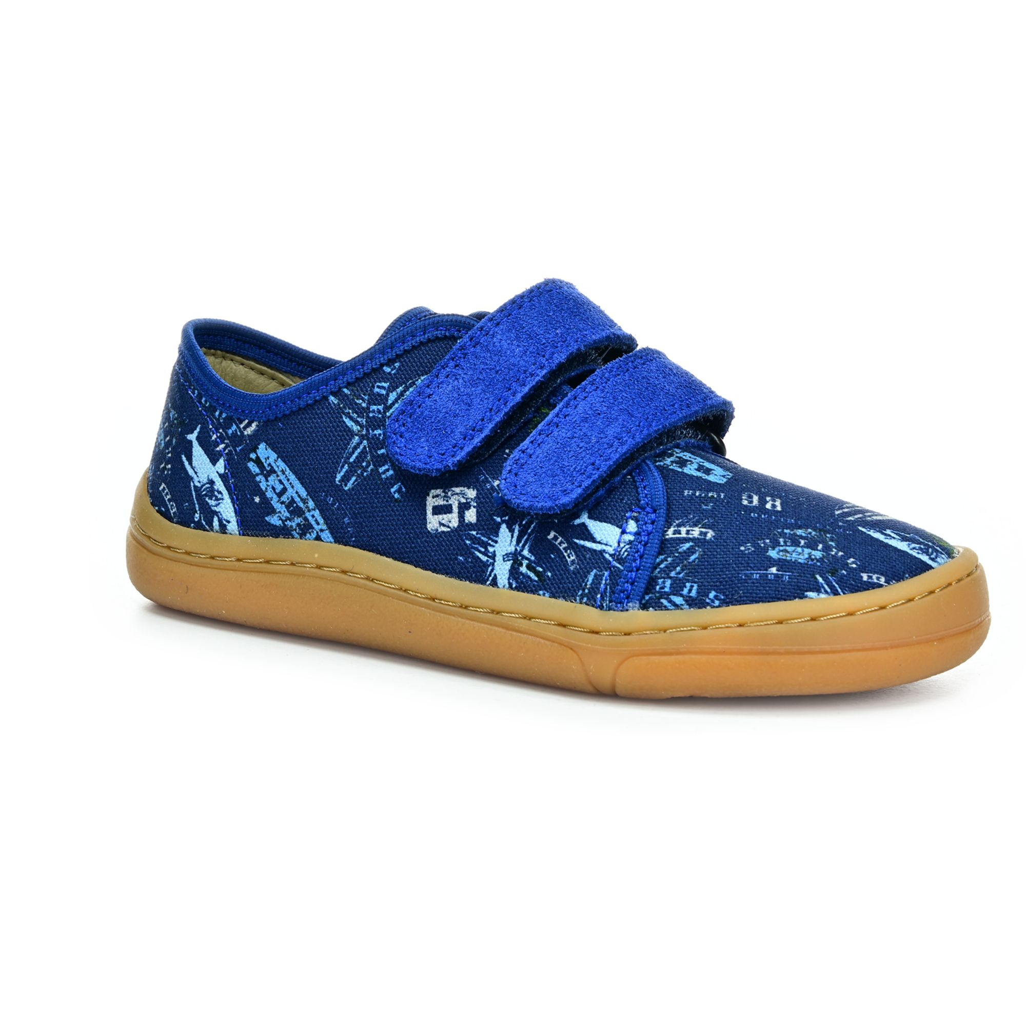 Froddo G1700379-28 Blue/electric barefoot topánky 29 EUR