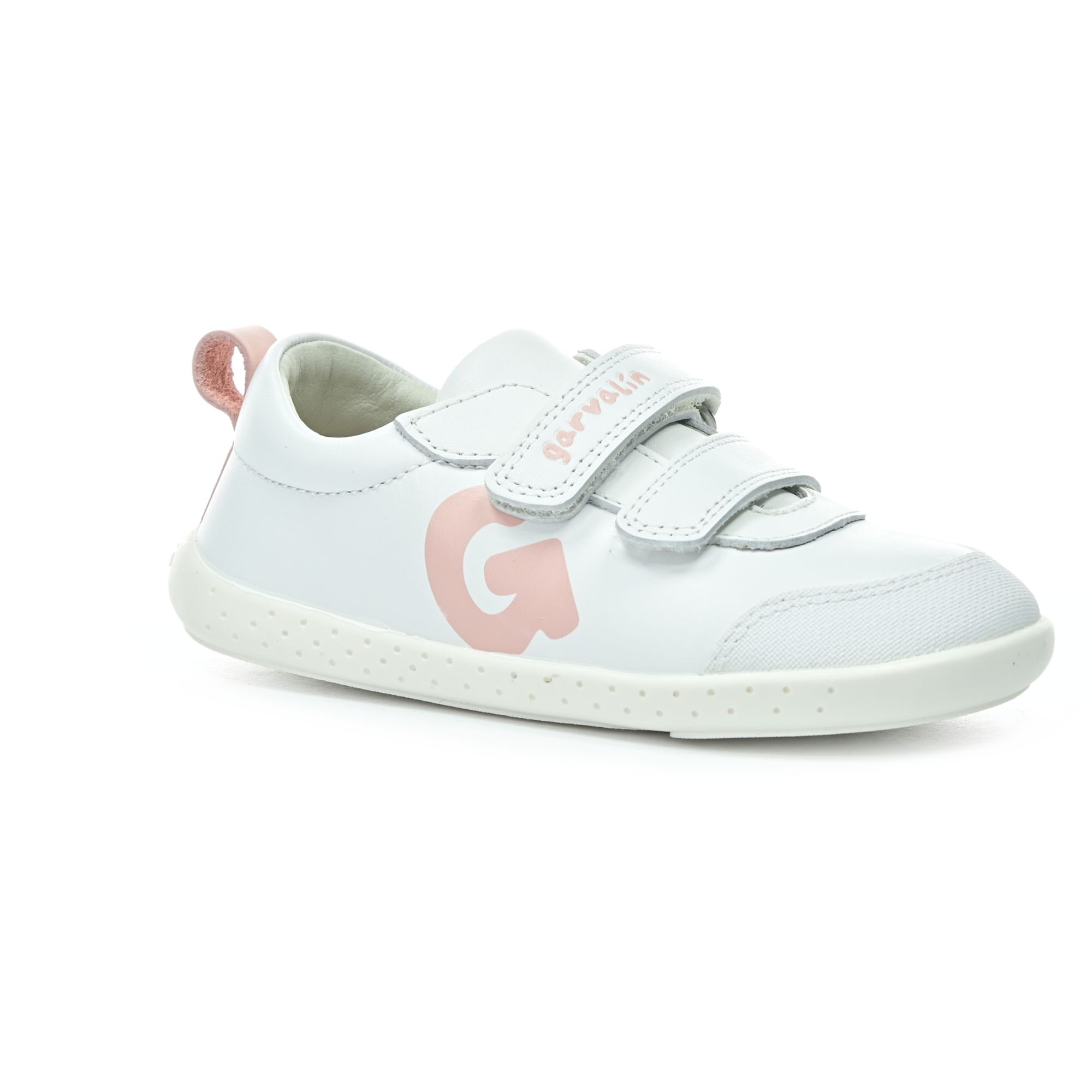 Garvalín Zapato Basico Blanco Rosa barefoot topánky 21 EUR
