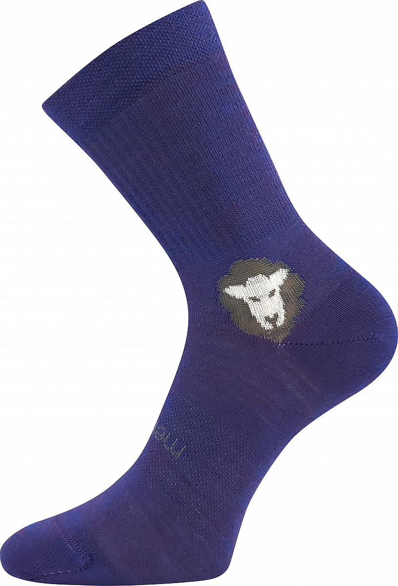 Ponožky voxx barefootik merino fialová Veľkosť ponožiek: 25-29 EU EUR