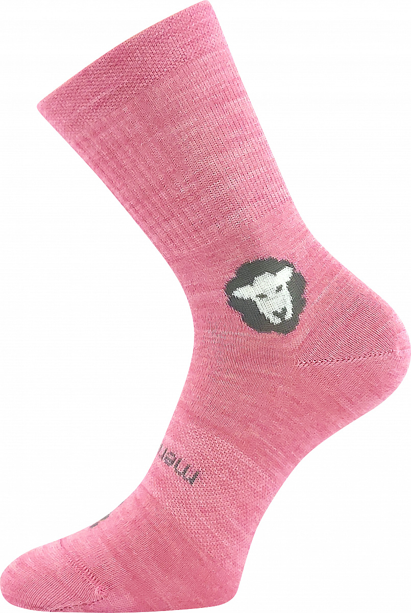 Ponožky voxx barefootik merino ružová Veľkosť ponožiek: 20-24 EU EUR