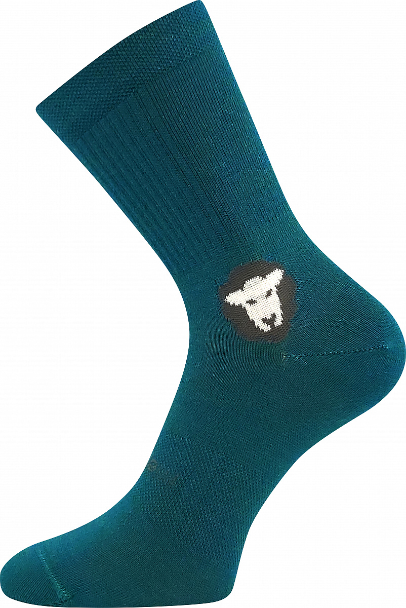Ponožky voxx barefootik merino modro-zelená Veľkosť ponožiek: 35-38 EU EUR