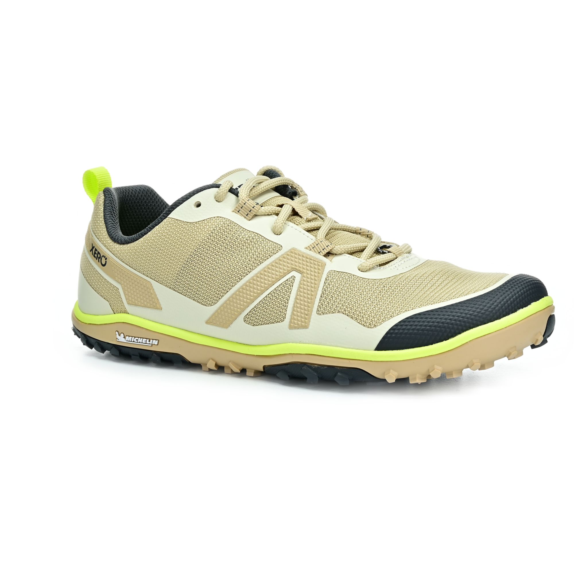 Xero Shoes Scrambler Low EV Irish cream/Sunny Lime W outdoorové barefoot tenisky 38 EUR