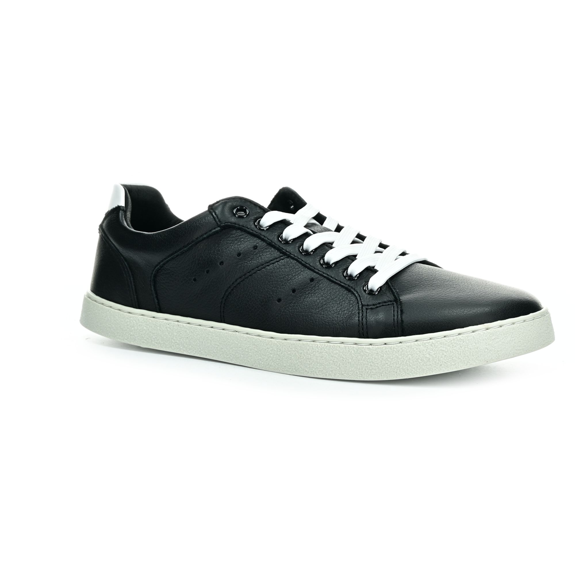 Groundies Universe Black/White W kožené barefoot poltopánky 38 EUR