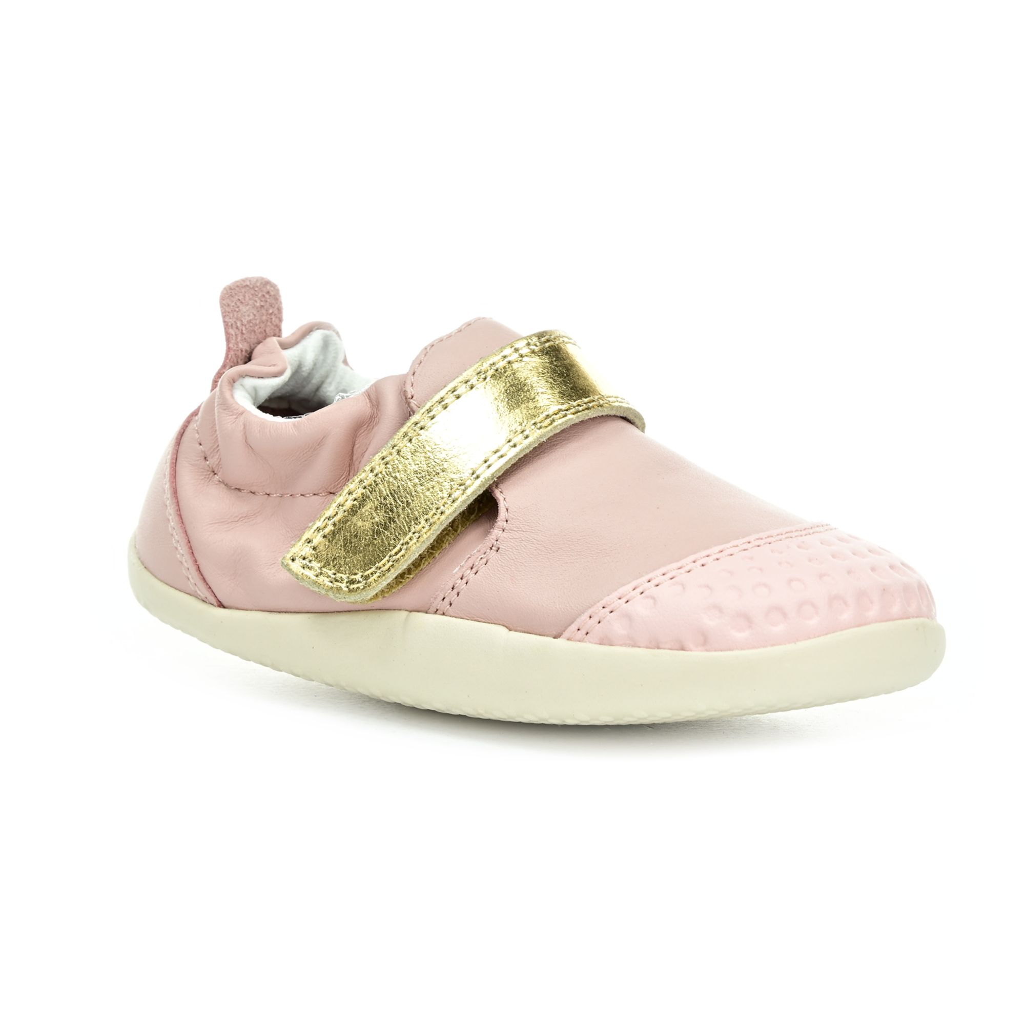 Bobux Go Ballet Pink - Gold Xplorer barefoot capáčky 22 EUR