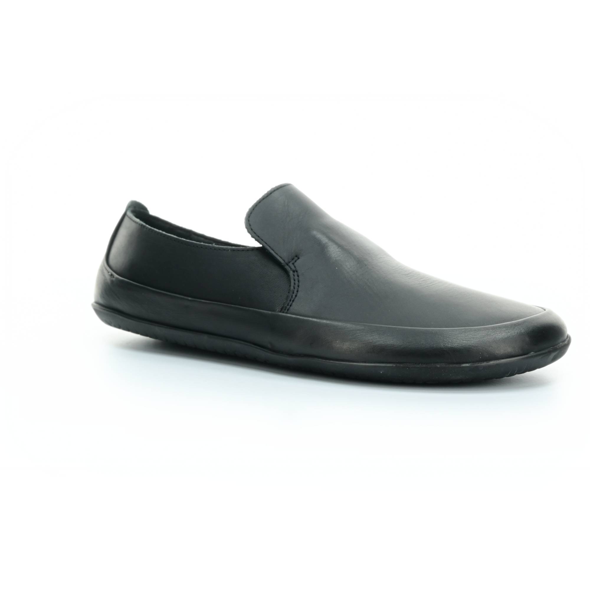 Vivobarefoot Opanka II Womens Black kožené barefoot polobotky 37 EUR