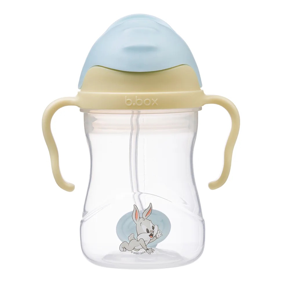 b.box Hrnček so slamkou 240 ml - Looney Tunes EUR