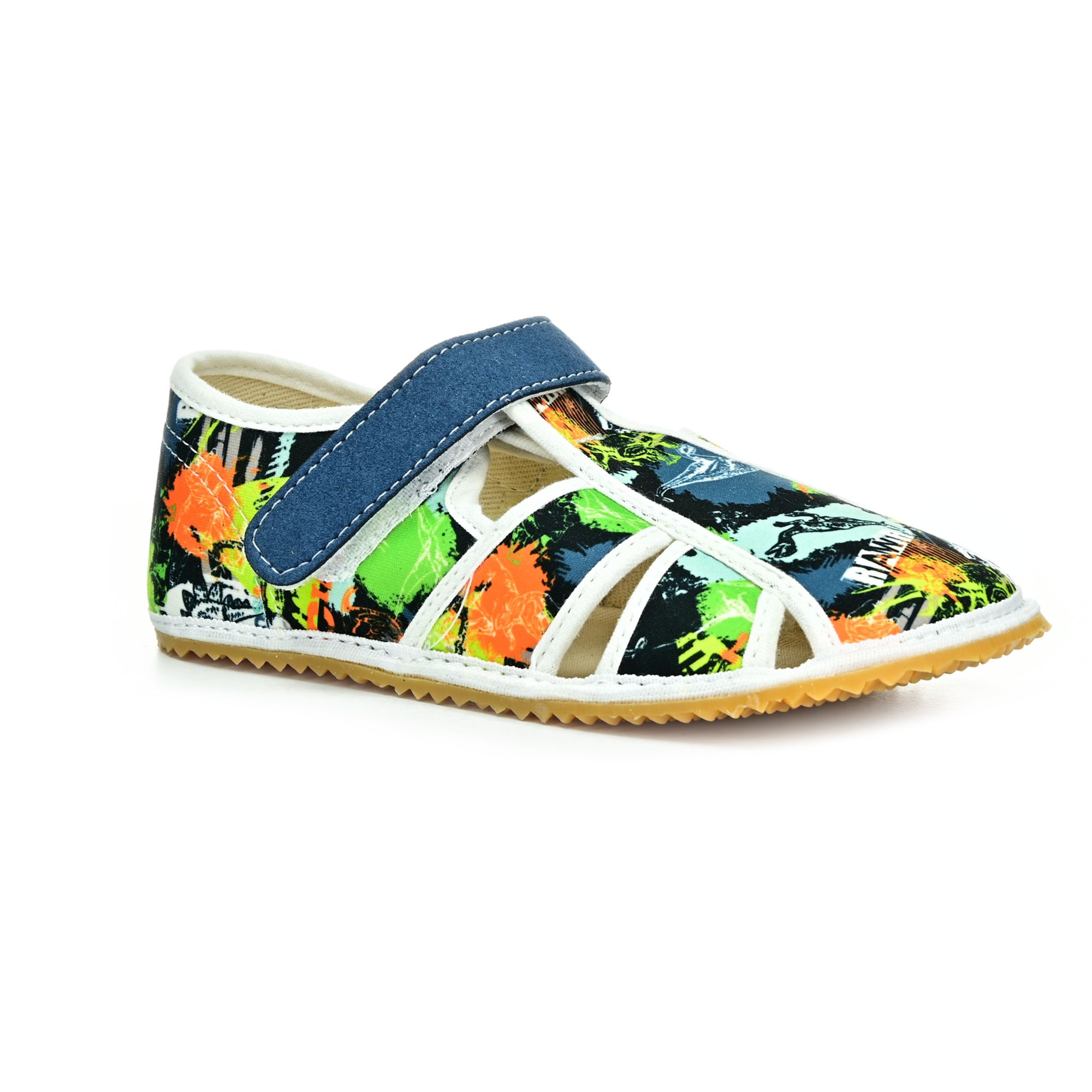 Jonap Zelené dino barefoot papuče NEW 24 EUR