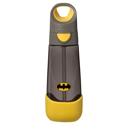 b.box Fľaša na pitie so slamkou 600 ml - Batman EUR