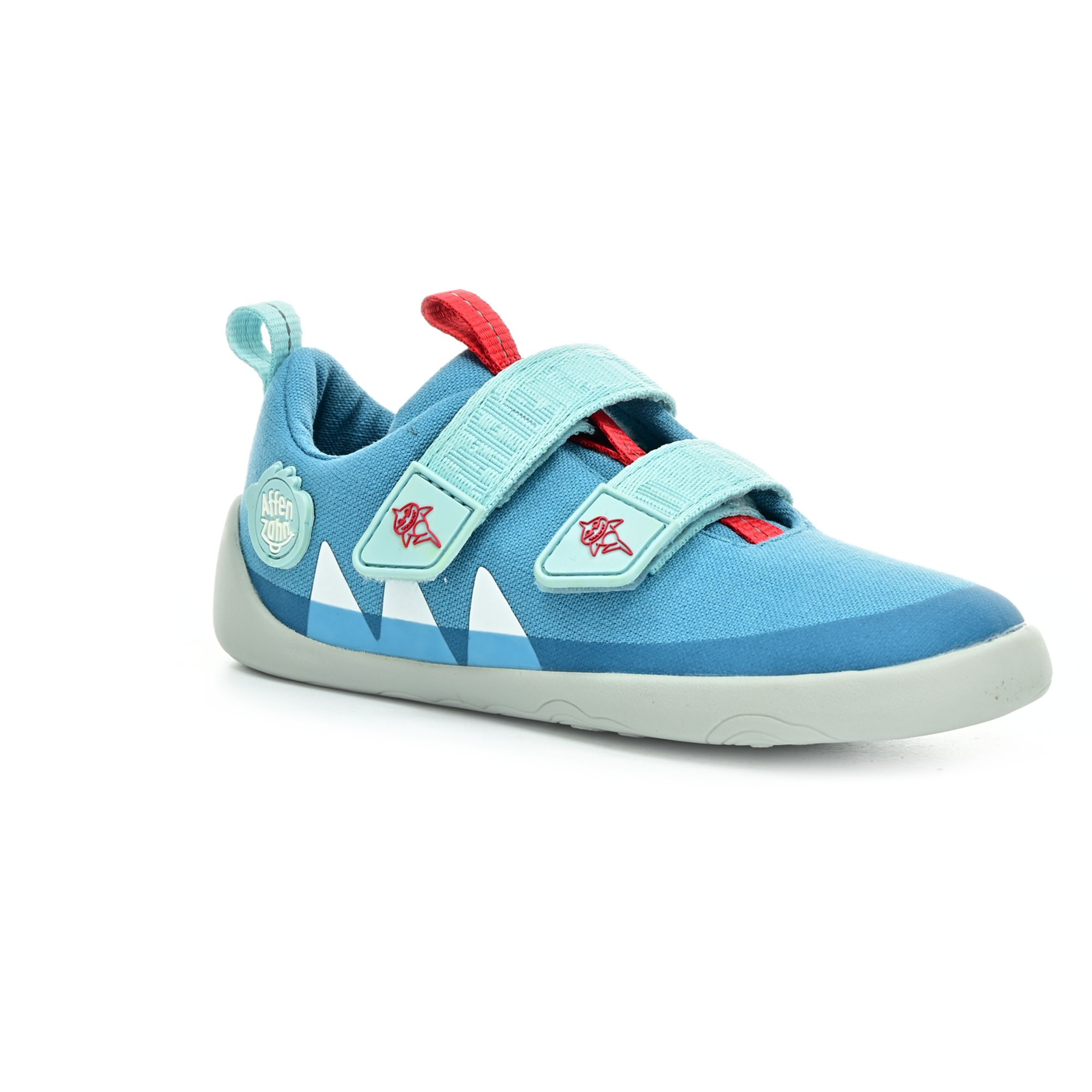 Affenzahn Sneaker Cotton Happy Shark barefoot tenisky 23 EUR