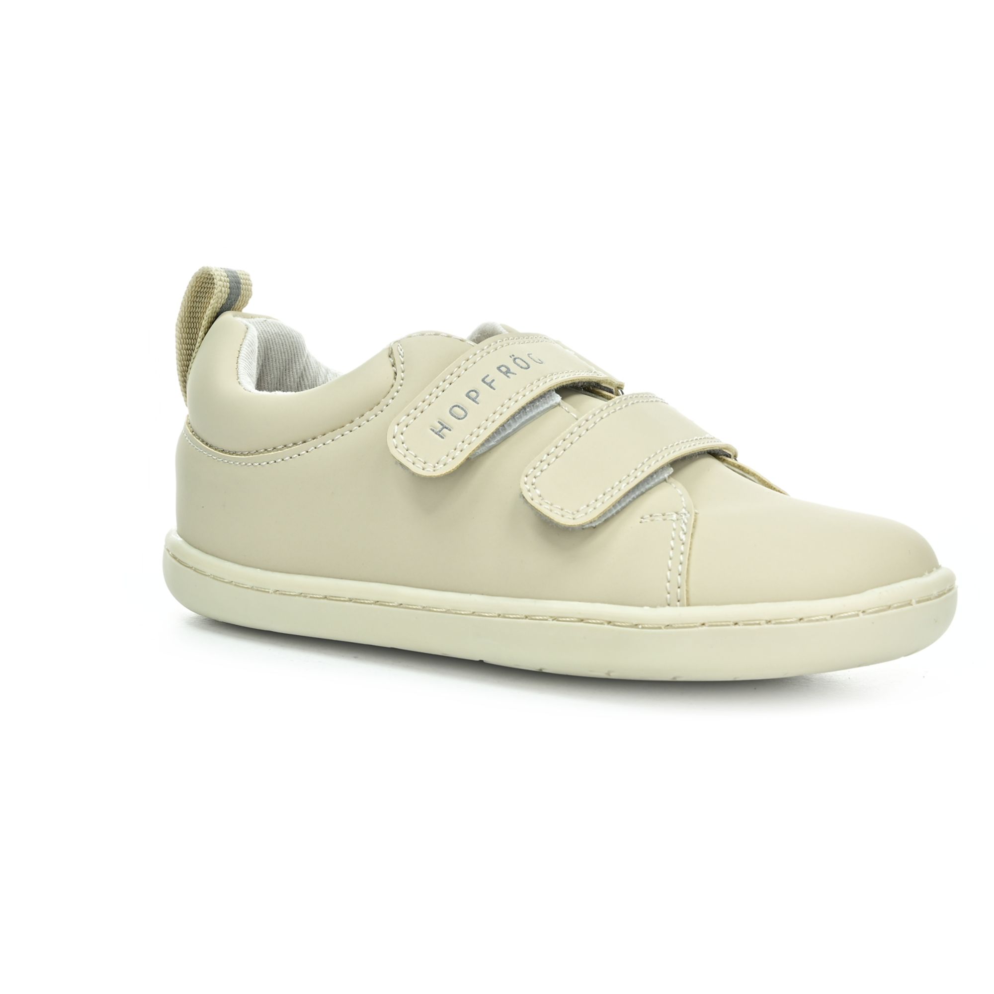 Hopfrög Kids Smart Walker Junior Super Matt Beige celoročné nízke barefoot topánky 27 EUR