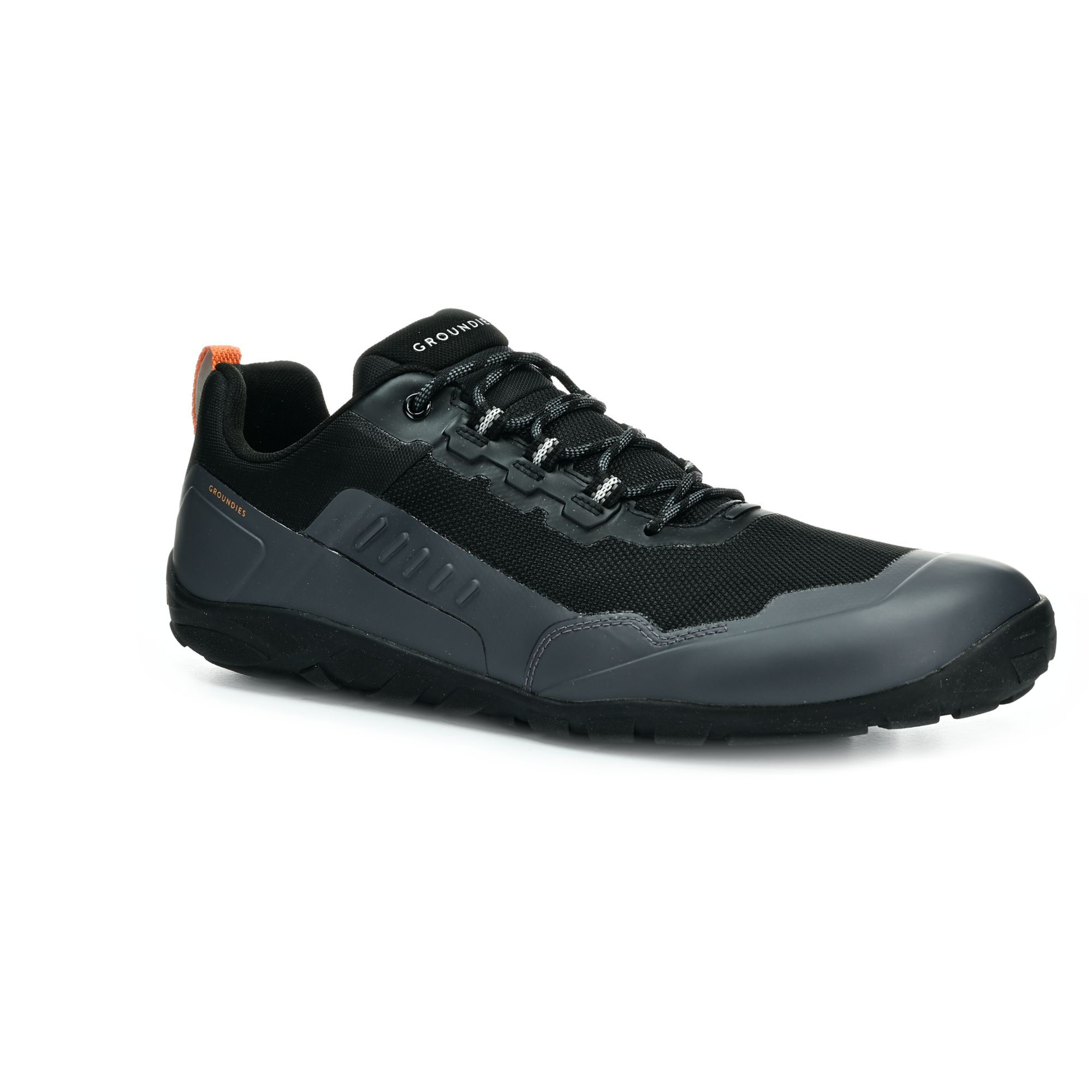 Groundies All Terrain Low 2.0 M čierne outdoor barefoot tenisky 44 EUR