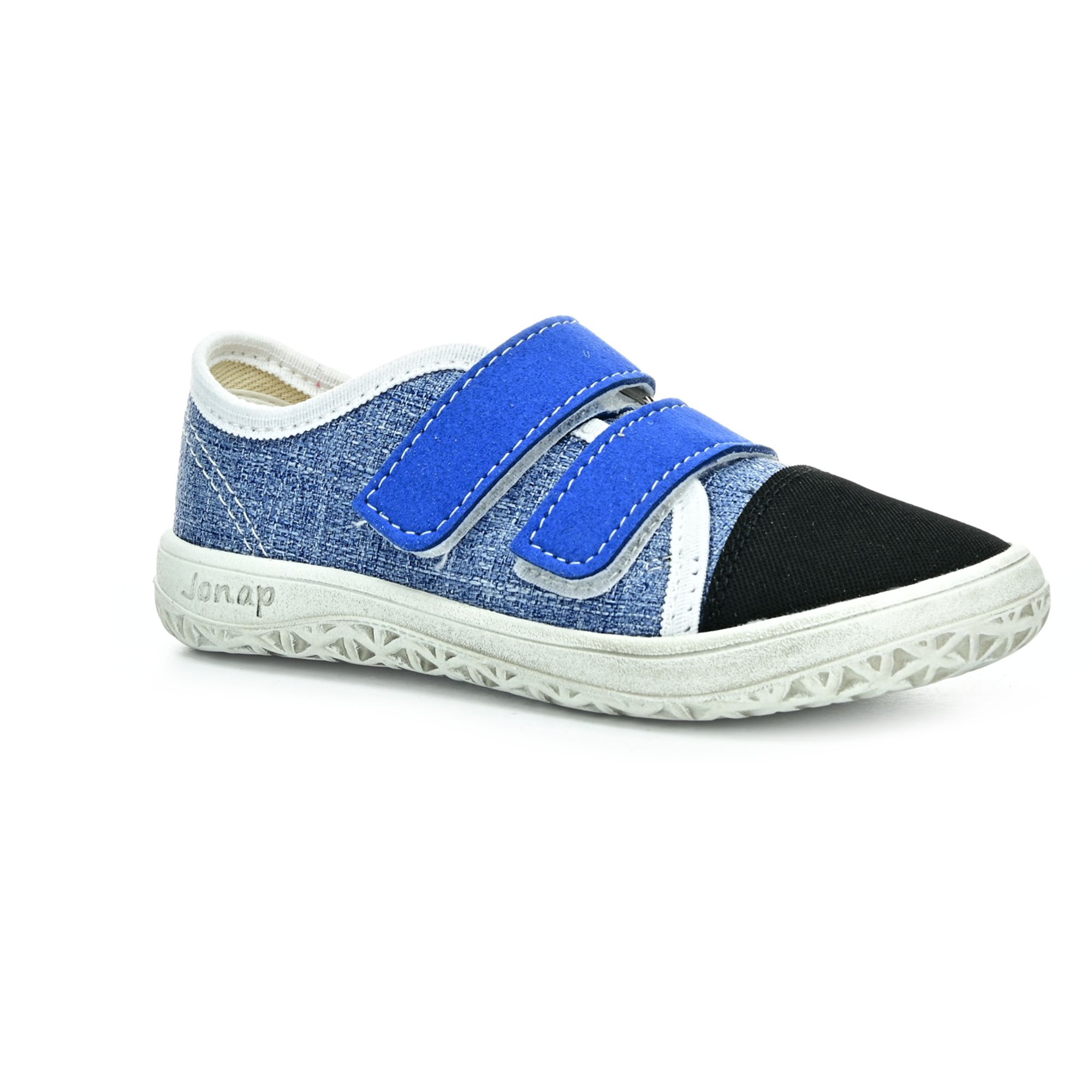 Jonap Airy modrá riflovina slim barefoot tenisky 23 EUR