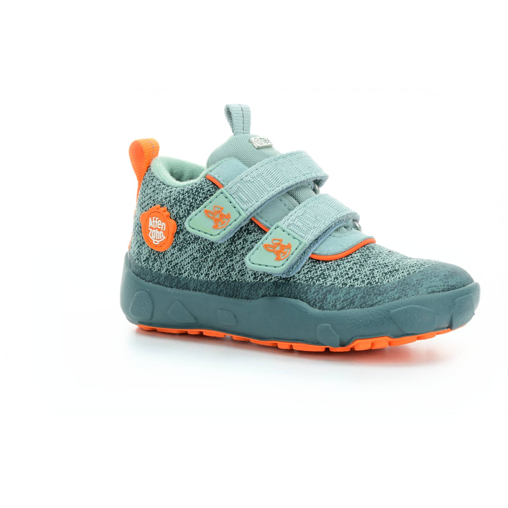 Affenzahn Lowboot knit happy Bunny zelené barefoot boty 25 EUR