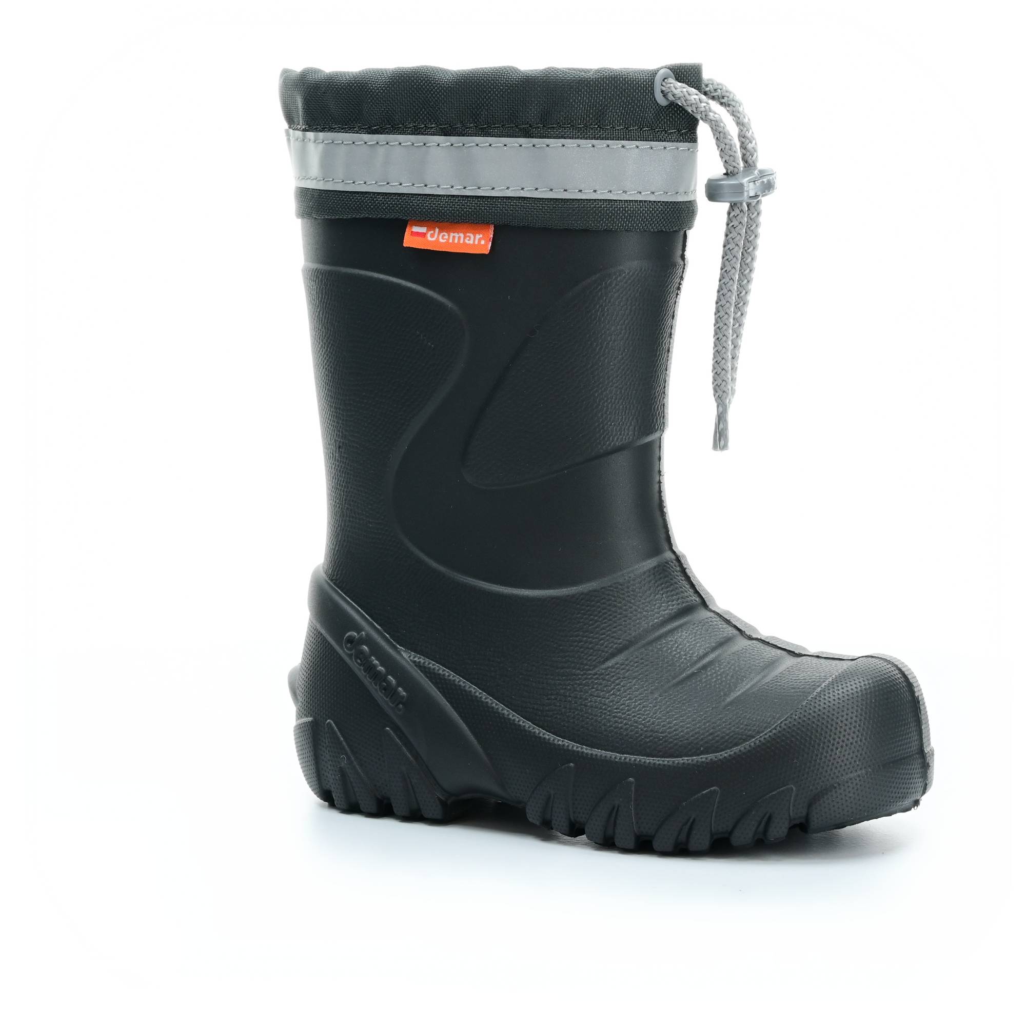 gumáky Demar Mammut šedá s vlnenou vložkou 23 EUR