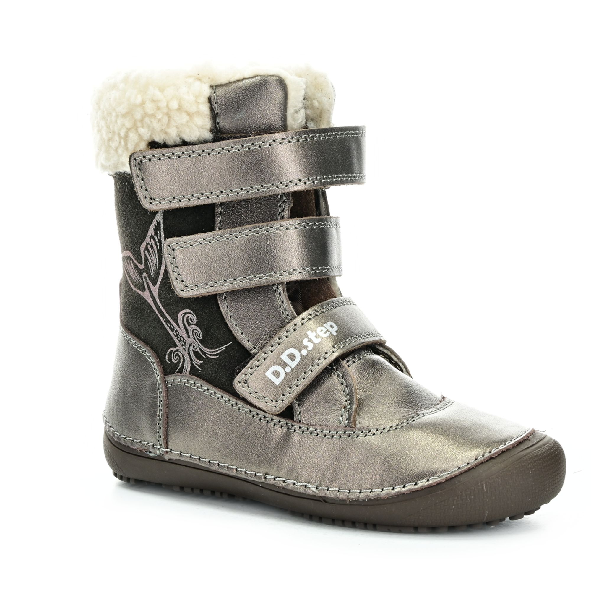 D.D.Step DDStep W063-52534A bronzové zimné barefoot topánky 32 EUR