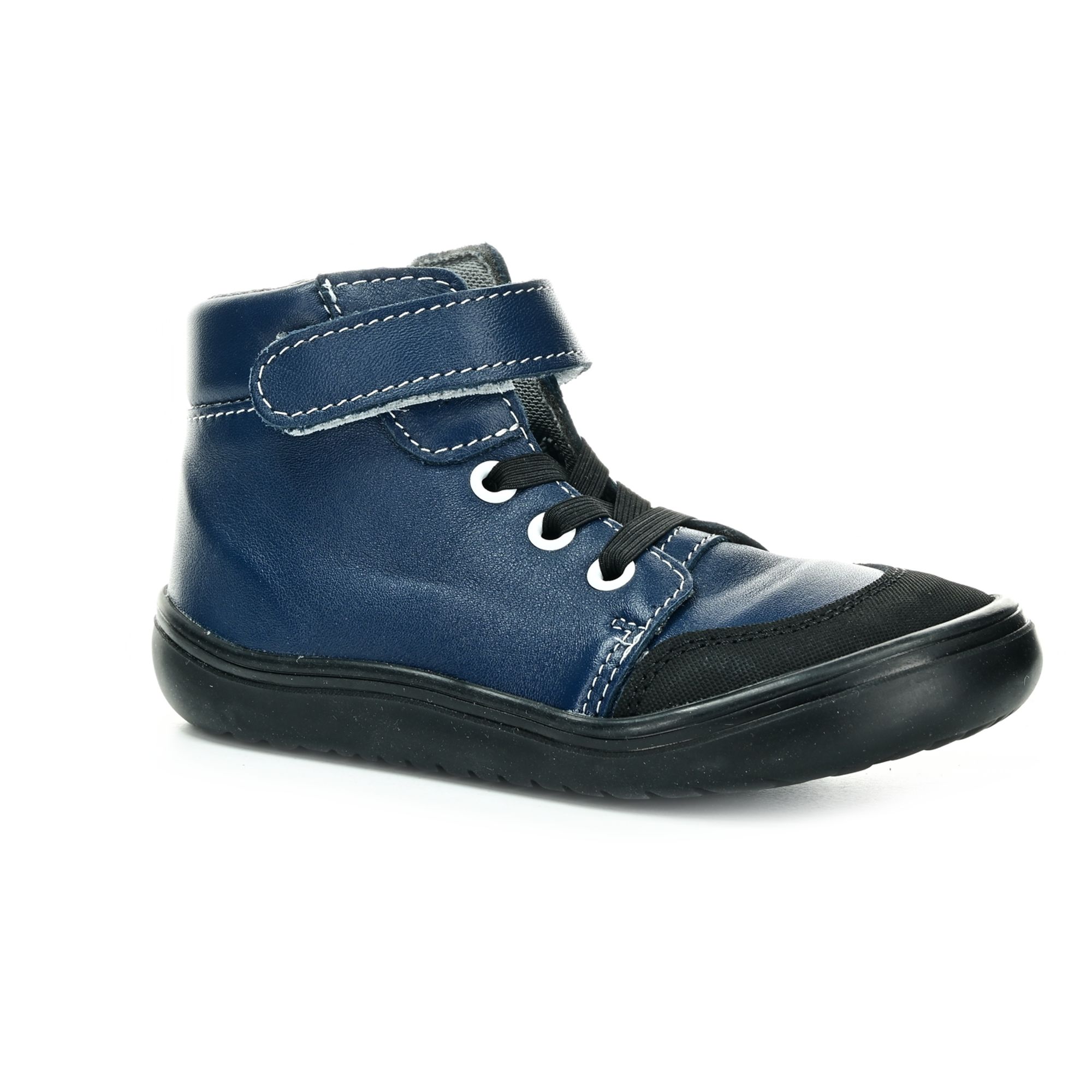 Jonap Polly modré celoročné členkové barefoot topánky 24 EUR
