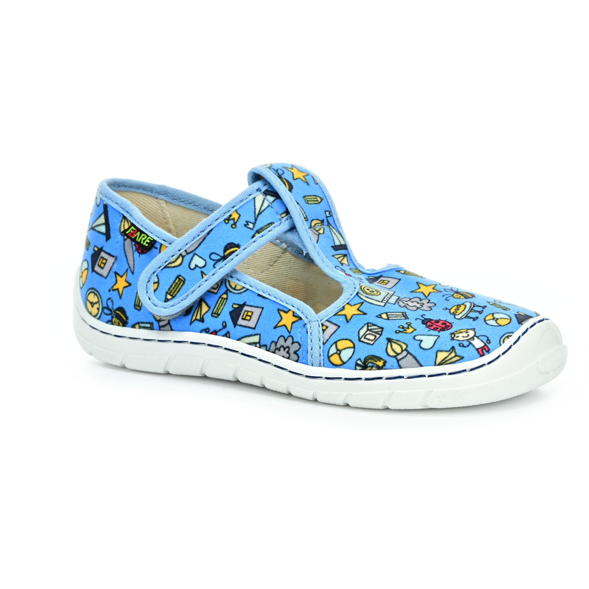 Fare 51/5202401 modré barefoot papuče 28 EUR