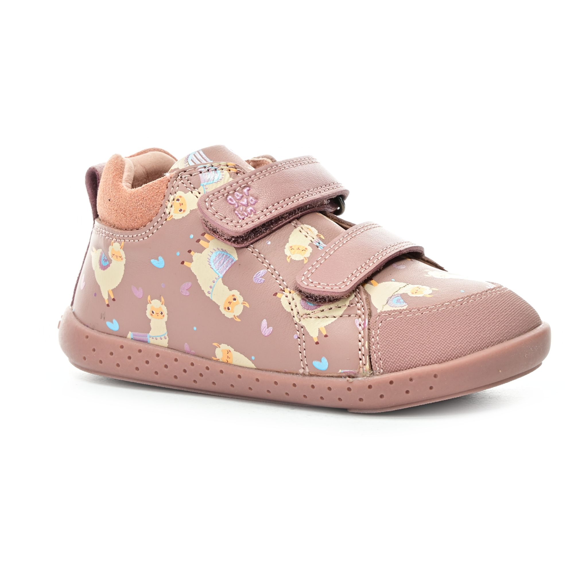 Garvalín Zapato Estampado Kiss ružové členkové barefoot topánky 22 EUR