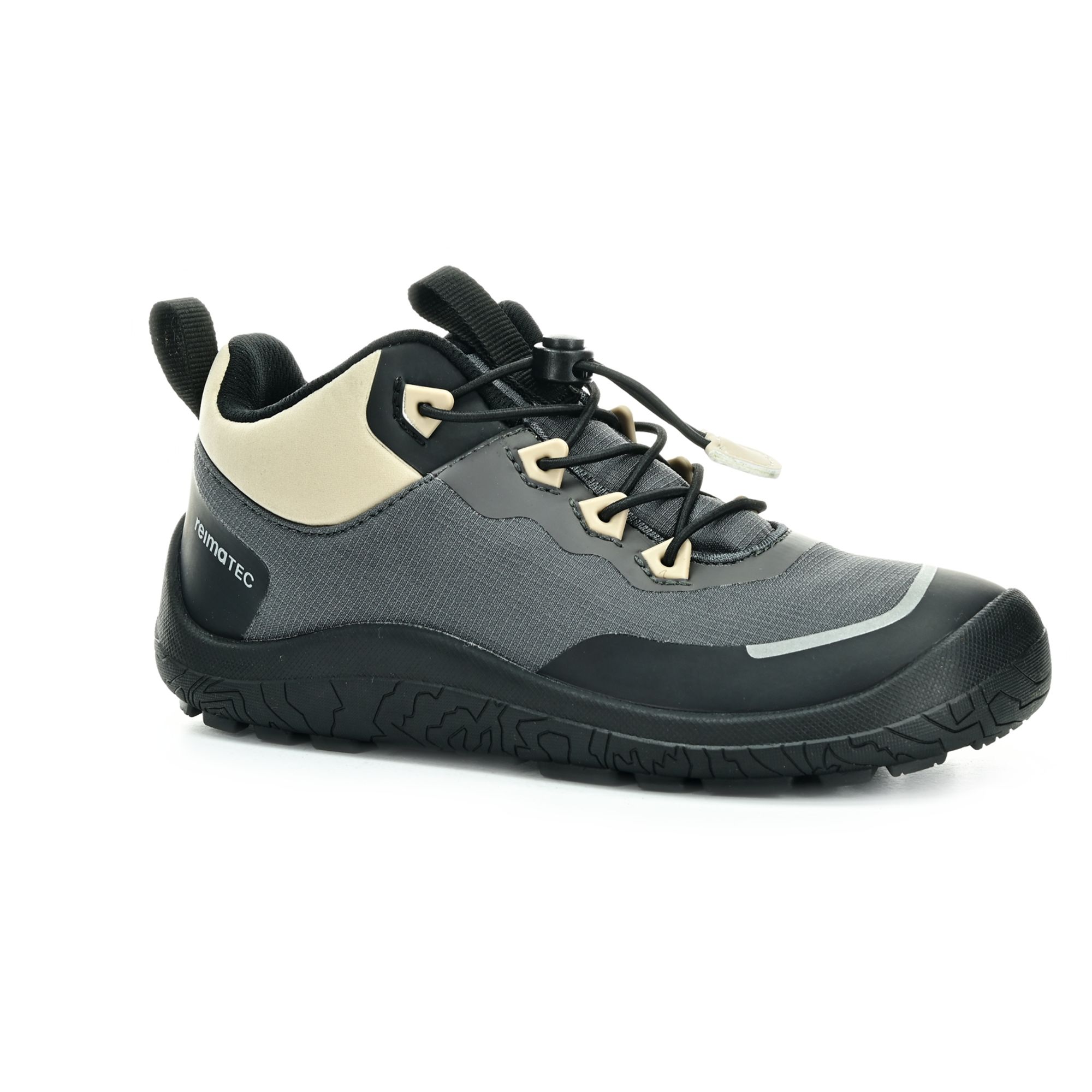 Reima Sankari Soft Black celoročné členkové barefoot topánky 32 EUR