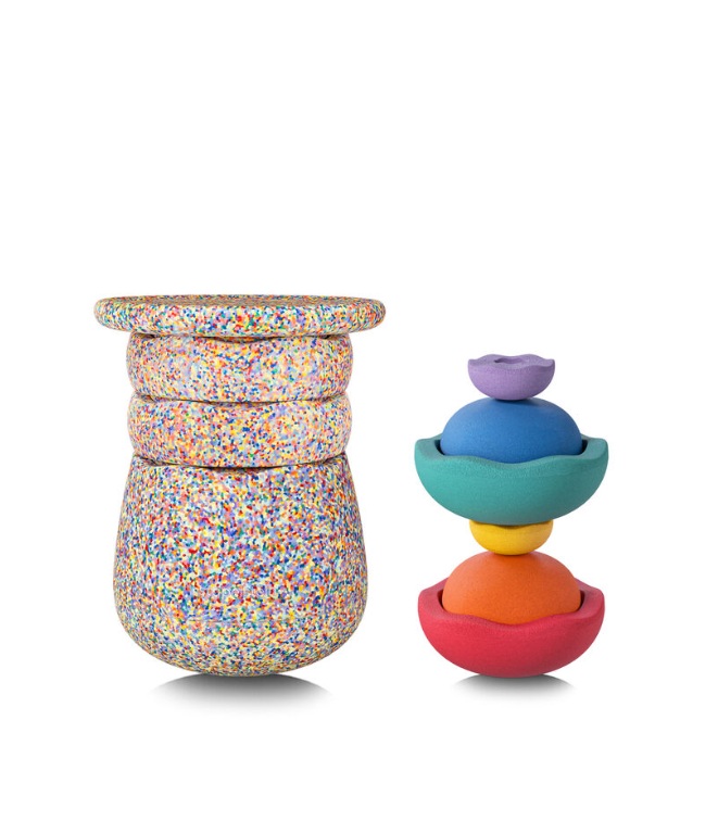 Stapelstein Dynamic complete super confetti, 10 ks EUR