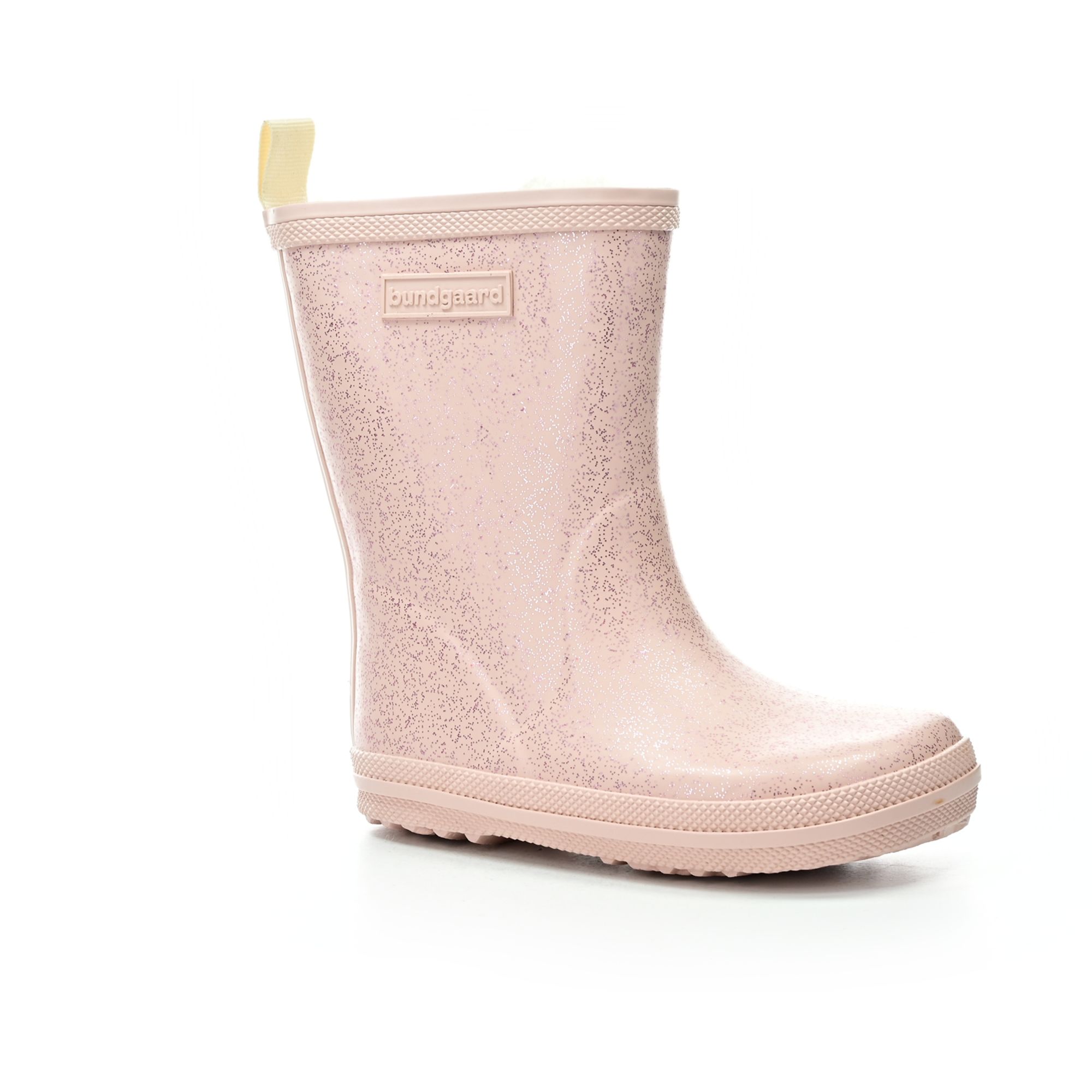 Bundgaard Aspen Old Rose Sparkle zateplené barefoot gumáky 24 EUR