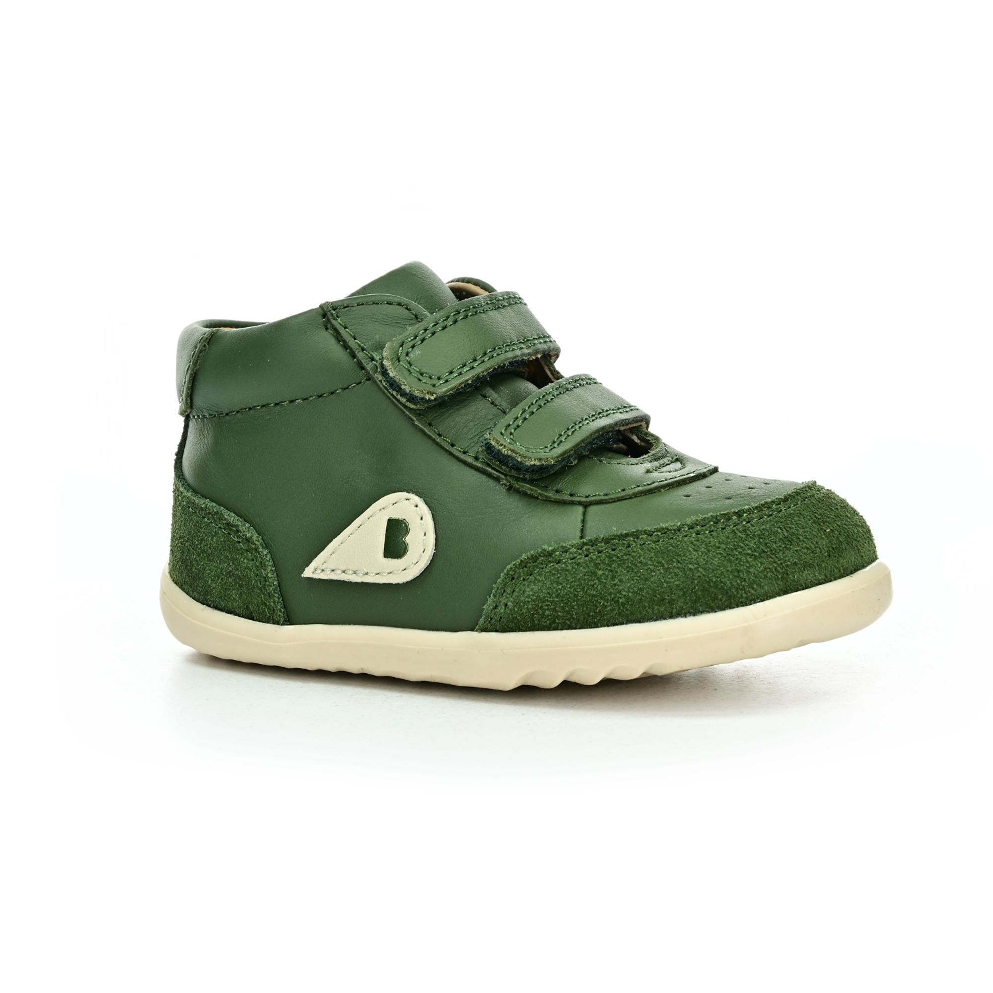 Bobux Champ High Bronze Green Step Up celoročné členkové barefoot topánky 22 EUR