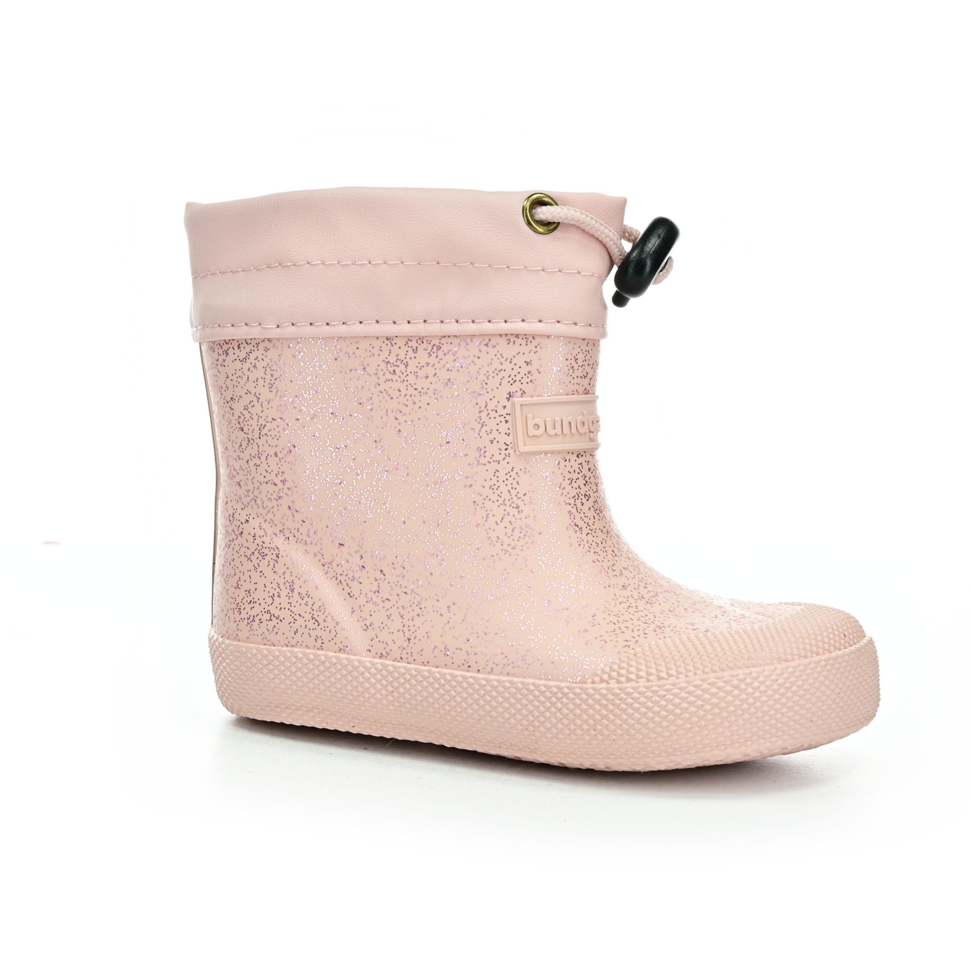 Bundgaard Malik Old Rose Sparkle zateplené barefoot čižmy 19 EUR