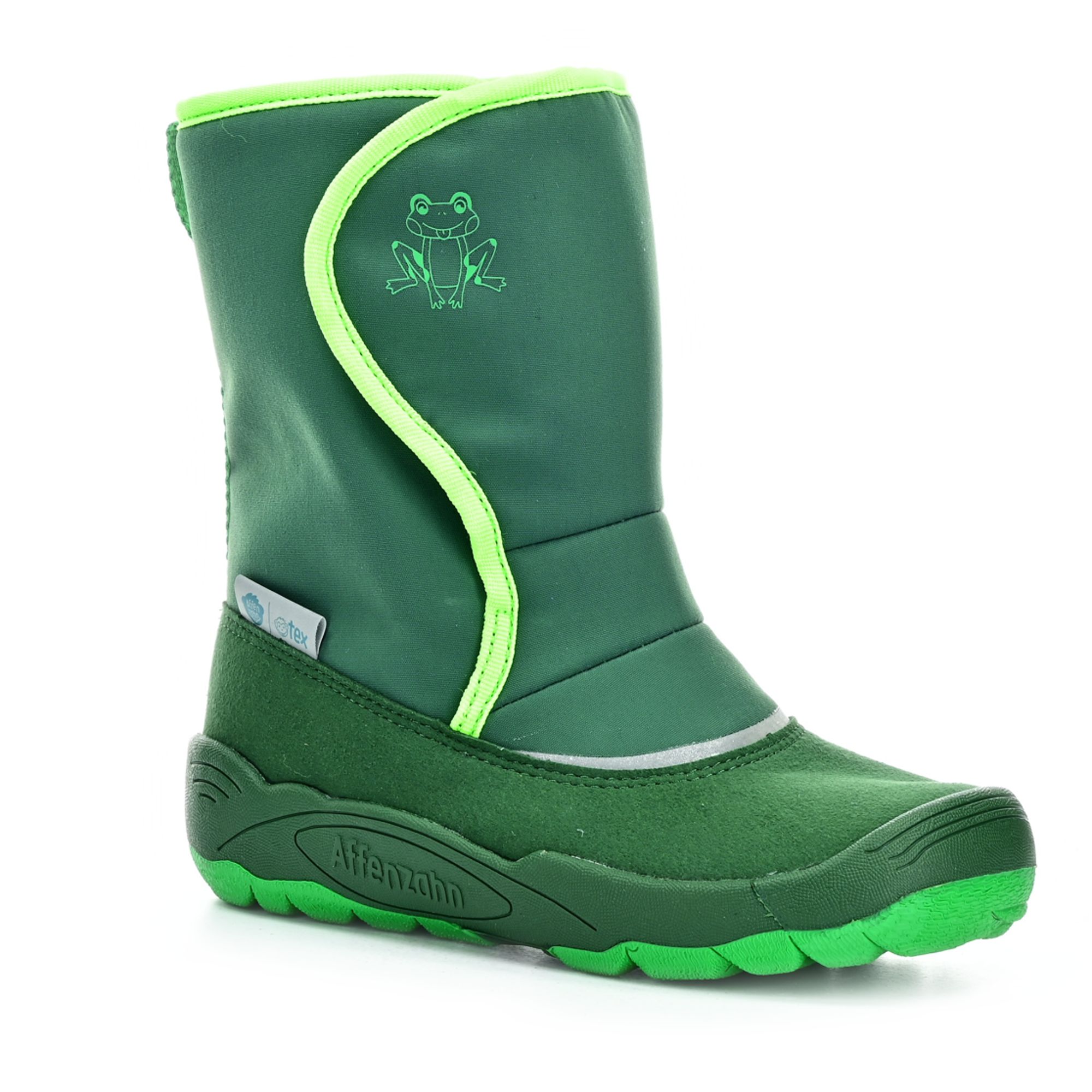 Affenzahn Snowboot Vegan Freezy Frog zimné barefoot topánky 28 EUR