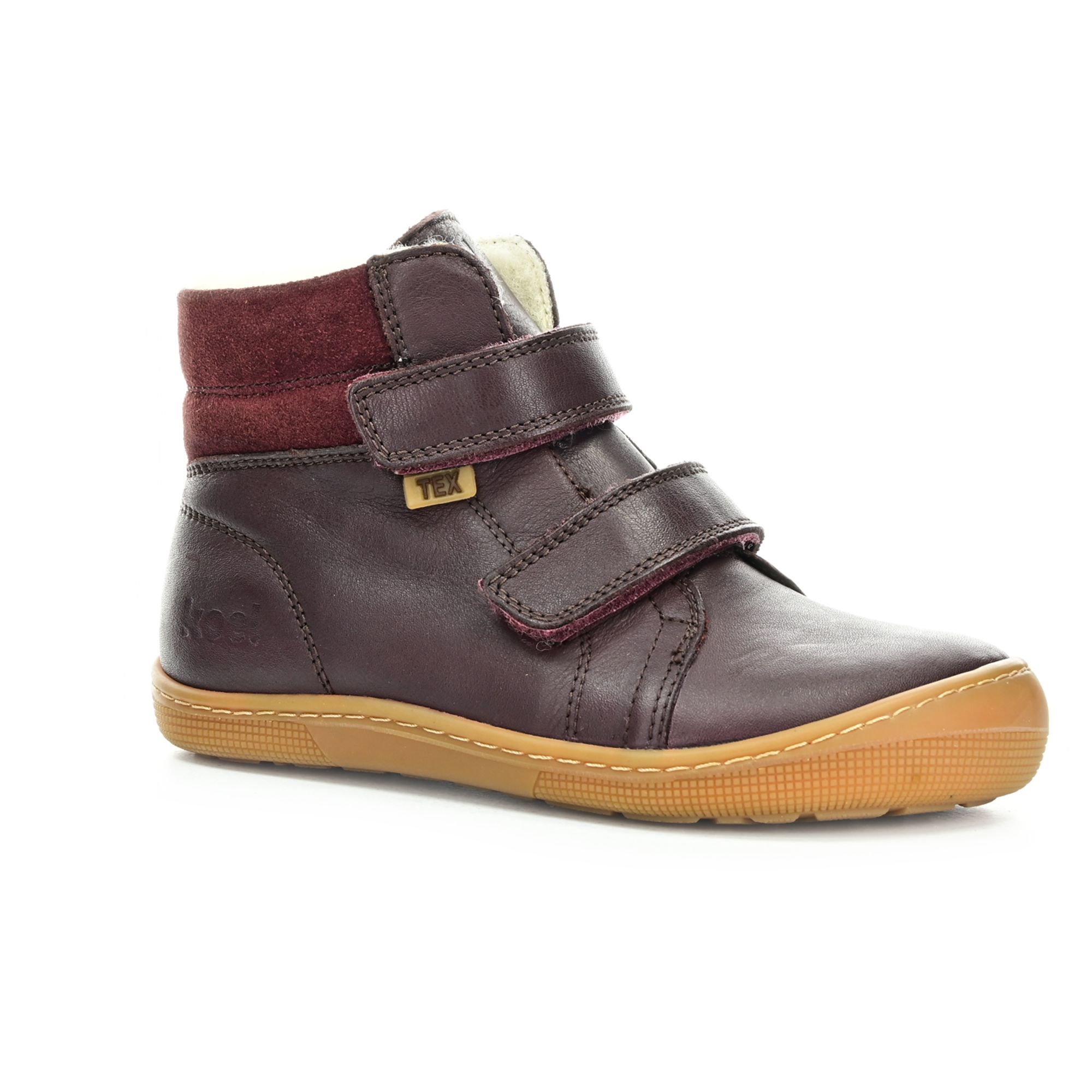 Koel Demil Tex Wool Bordo zimné barefoot topánky 31 EUR