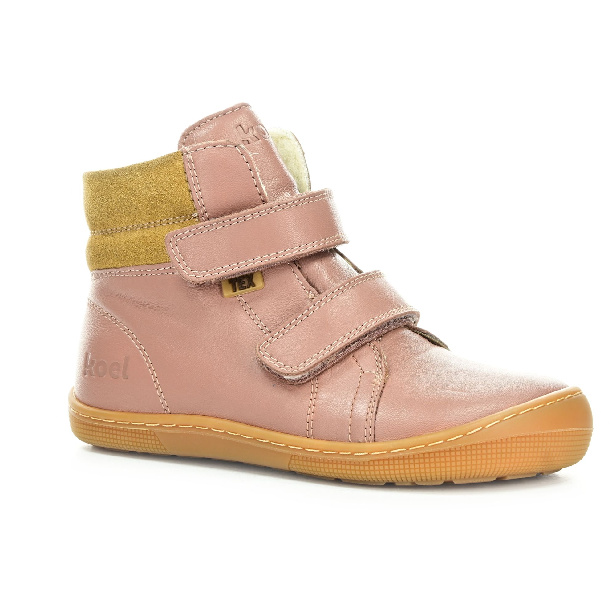 Koel Demil Tex Wool Old Rose zimné barefoot topánky 29 EUR