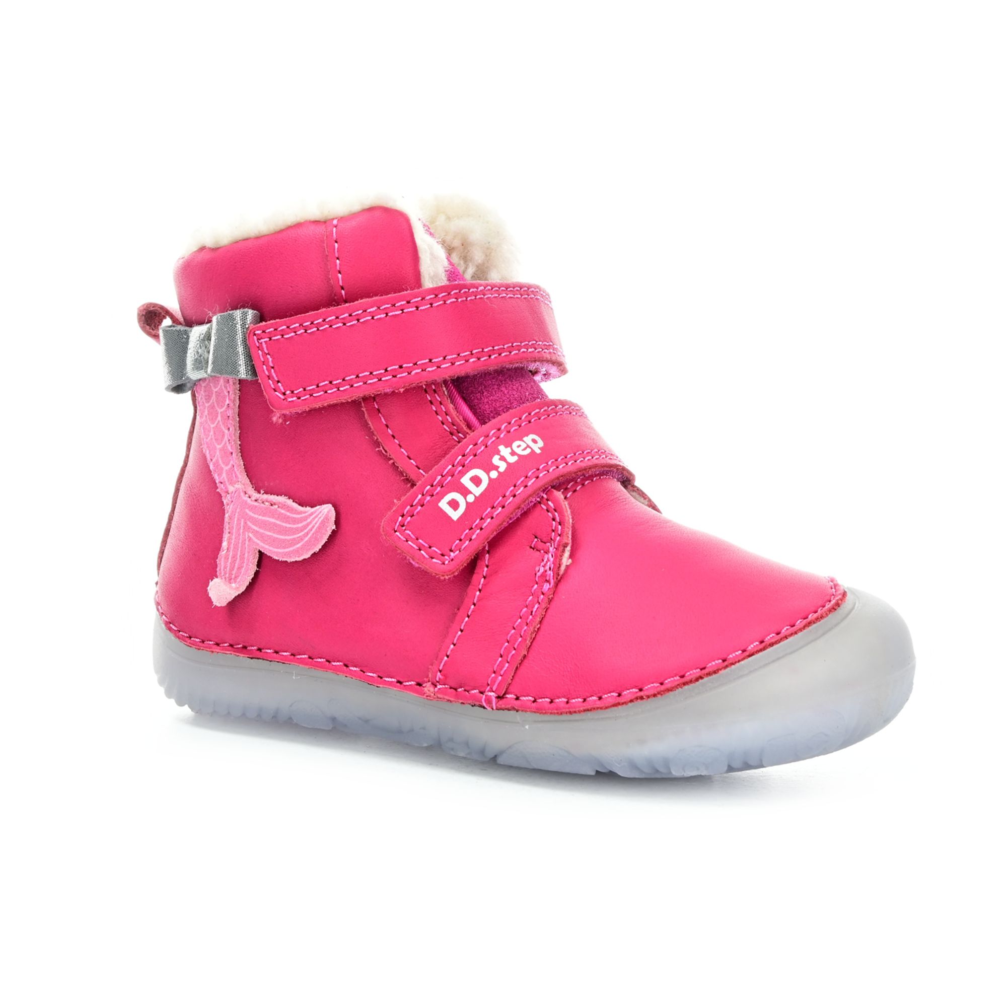 D.D.Step DDStep W073-52684B tmavo ružové zimné barefoot topánky 29 EUR