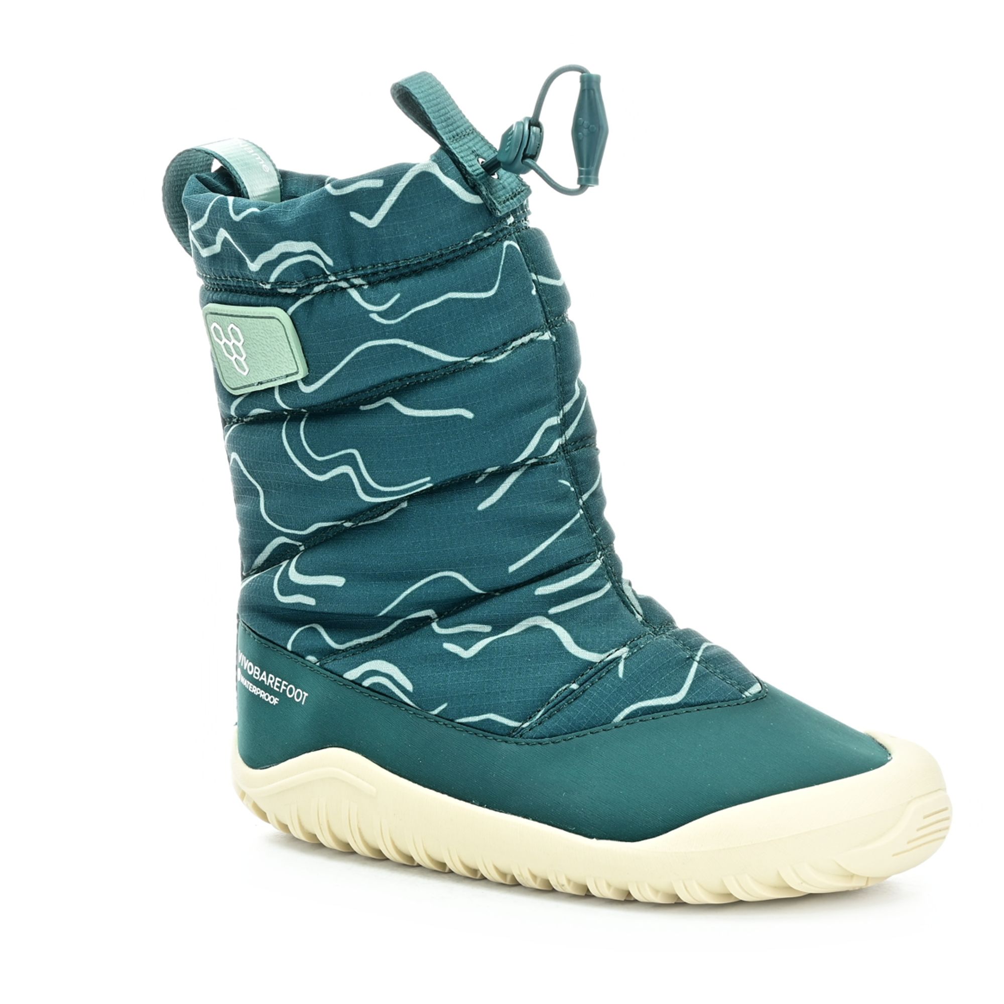 Vivobarefoot Tracker Boot AT Deep Teal zimné barefoot snehule 33 EUR