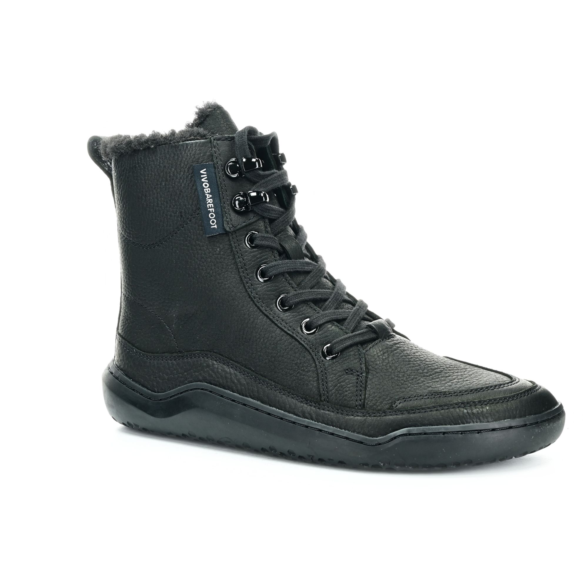 Vivobarefoot Gobi Boot Warmlined W Obsidian zimné barefoot topánky 38 EUR