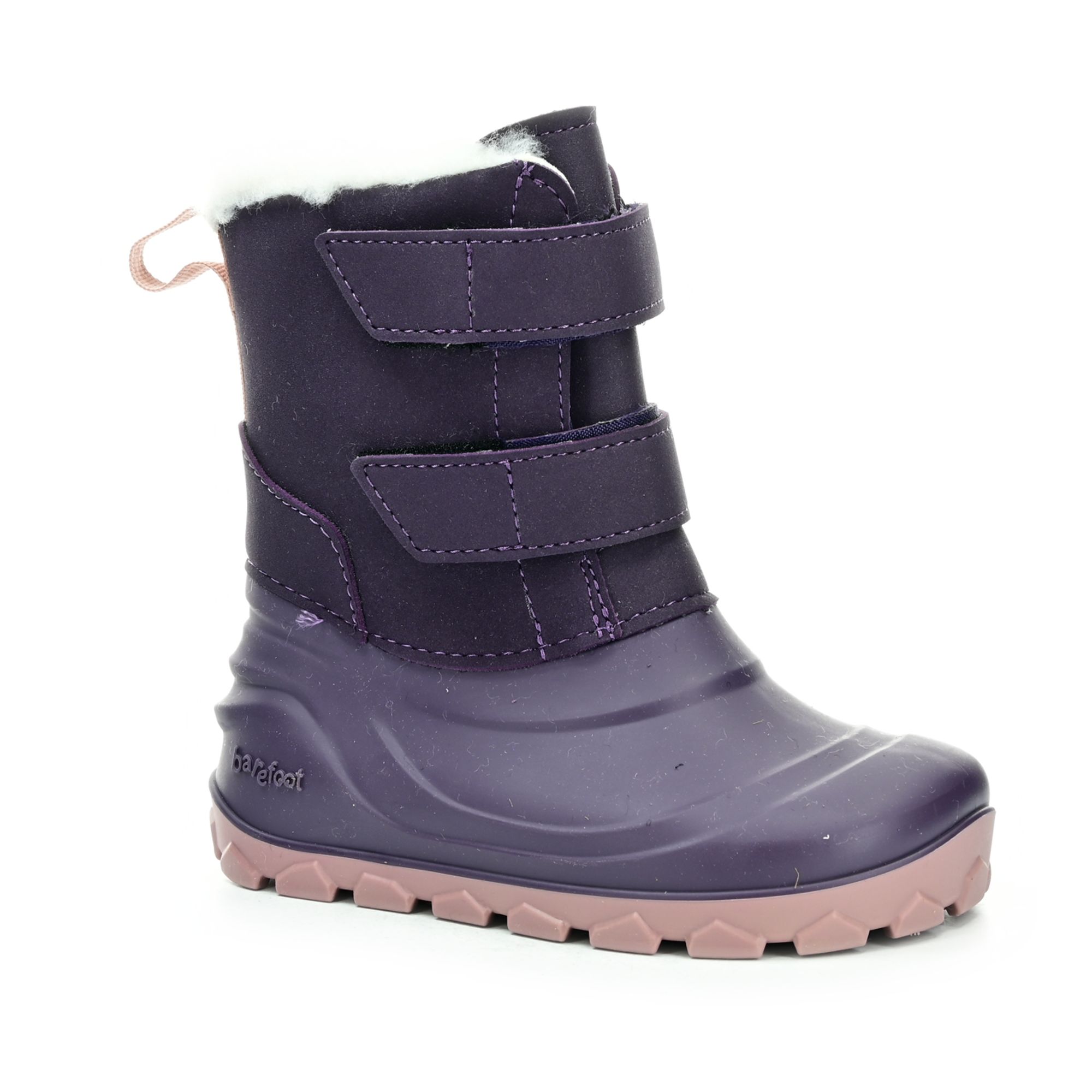 Crave Bareboo Blizzard Purple zimné barefoot snehule 26 EUR