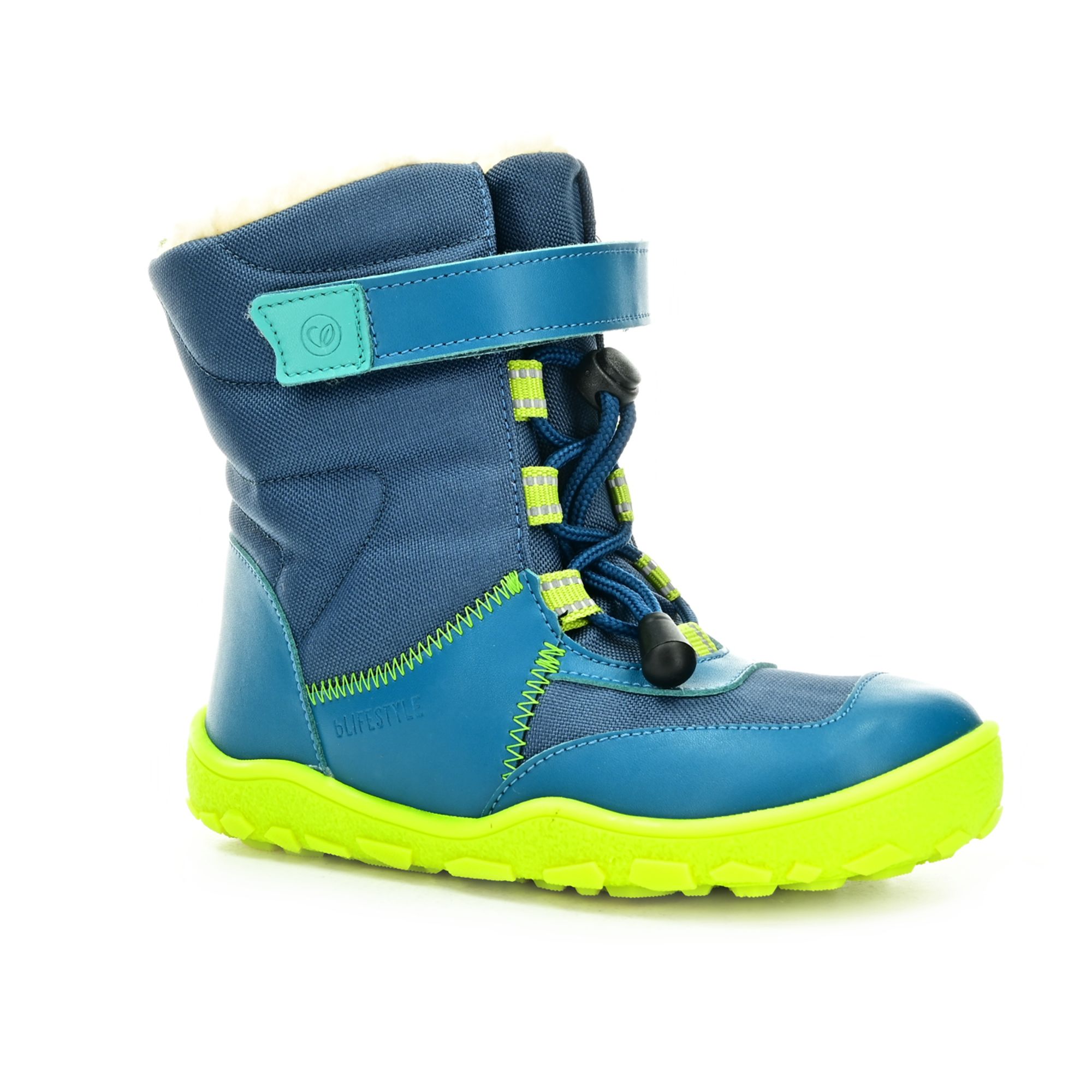 bLIFESTYLE narwalSTYLE TEX petrol zimné barefoot topánky 27 EUR