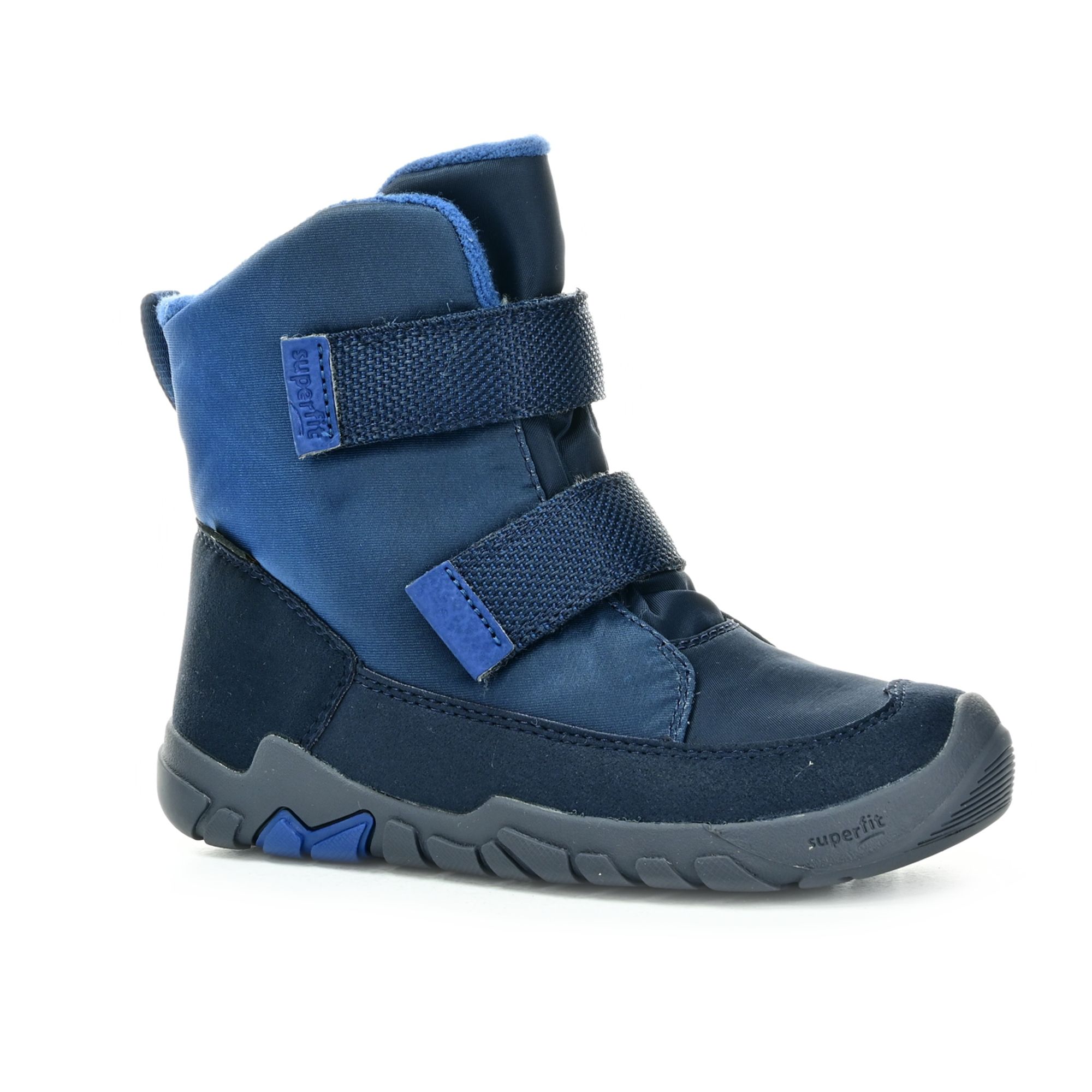 Superfit Textil/syntetik Trace modré zimné barefoot topánky 25 EUR