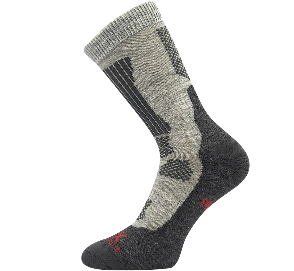 Ponožky Voxx Merino Etrexík svetlo šedá Veľkosť ponožiek: 20-24 EU EUR