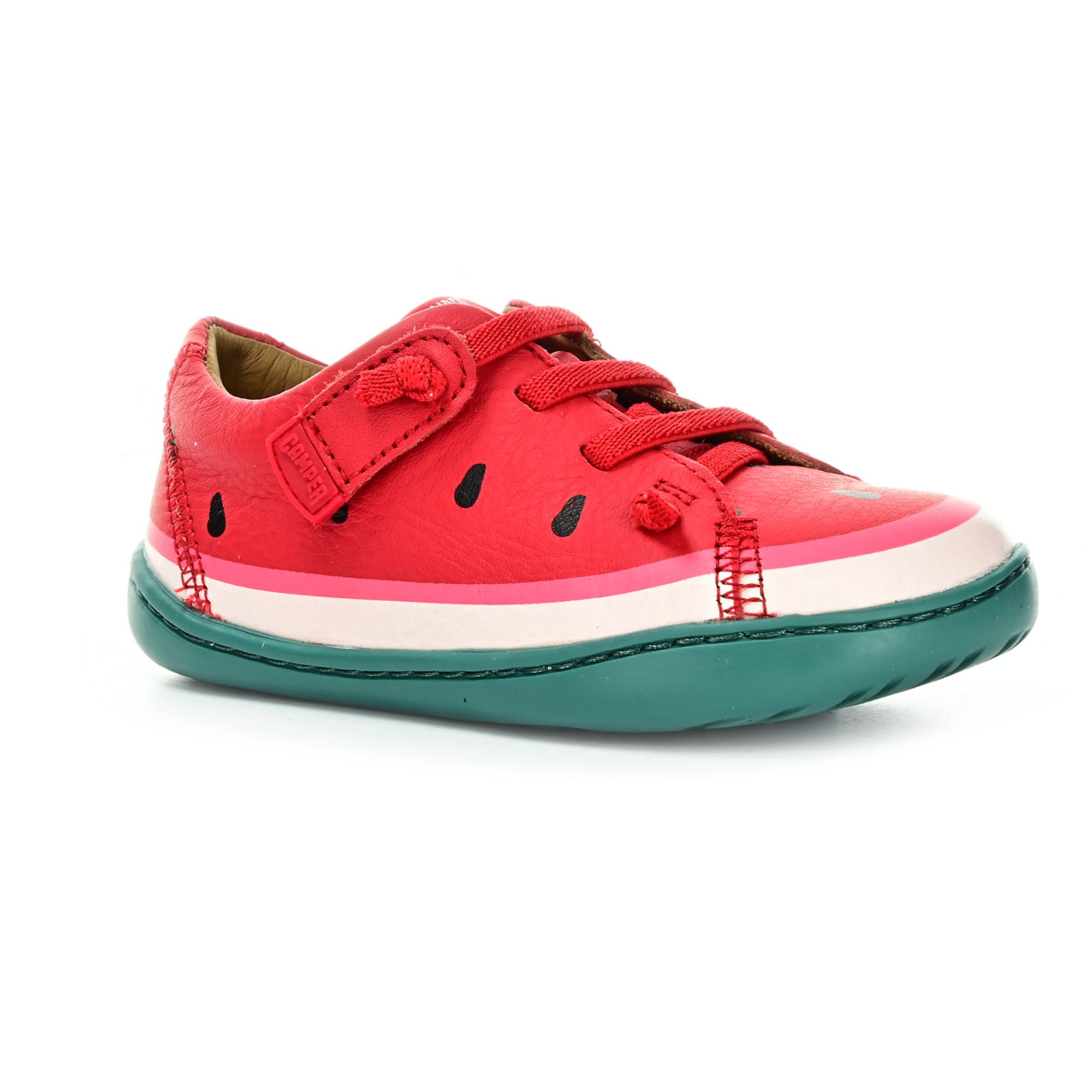 Camper Sella Fresa Watermelon/Red (80212-121) celoročné nízke barefoot topánky 22 EUR