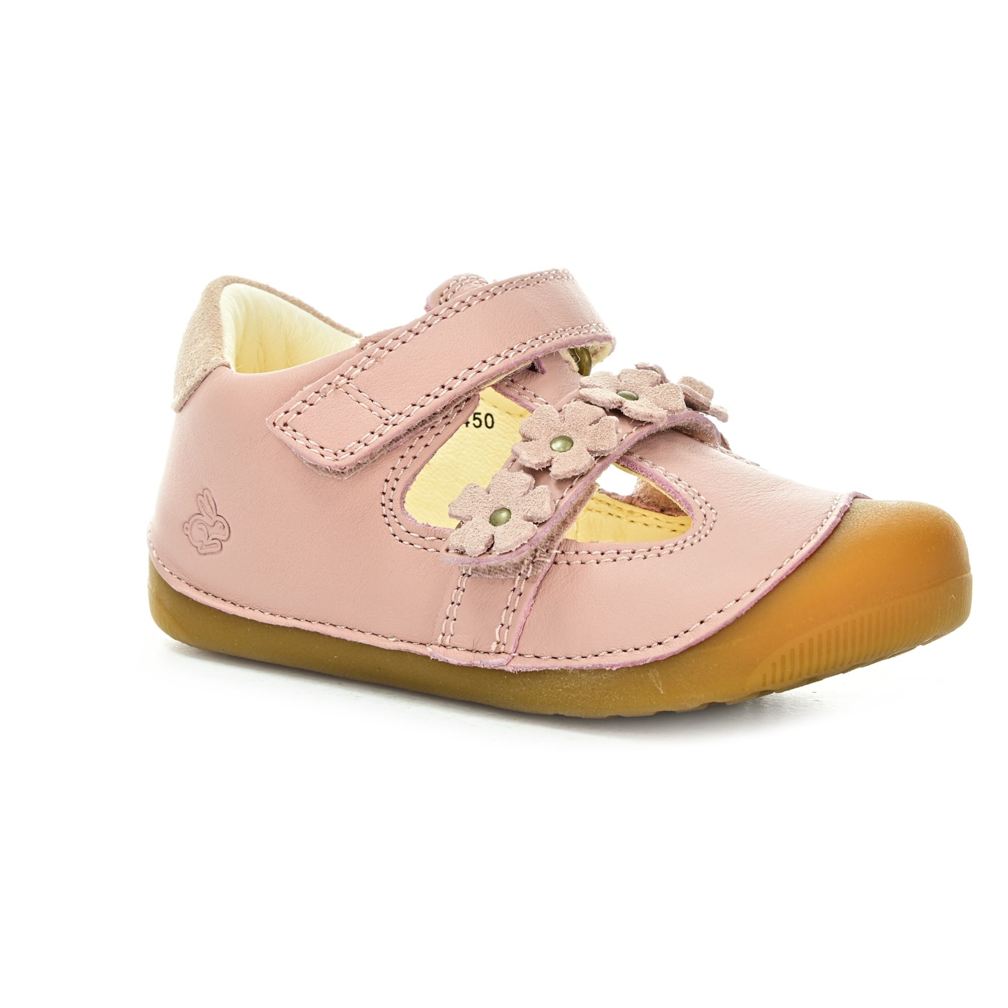 E-shop Bundgaard Petit Summer Flower Vintage rose barefoot sandále 22 EUR