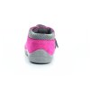 Beda Rebecca (BF 0001/W/M/2) kotníkové barefoot boty s membránou růžové (Veľkosť 25, Vnútorná dĺžka topánky 155, Vnútorná šírka topánky 69)